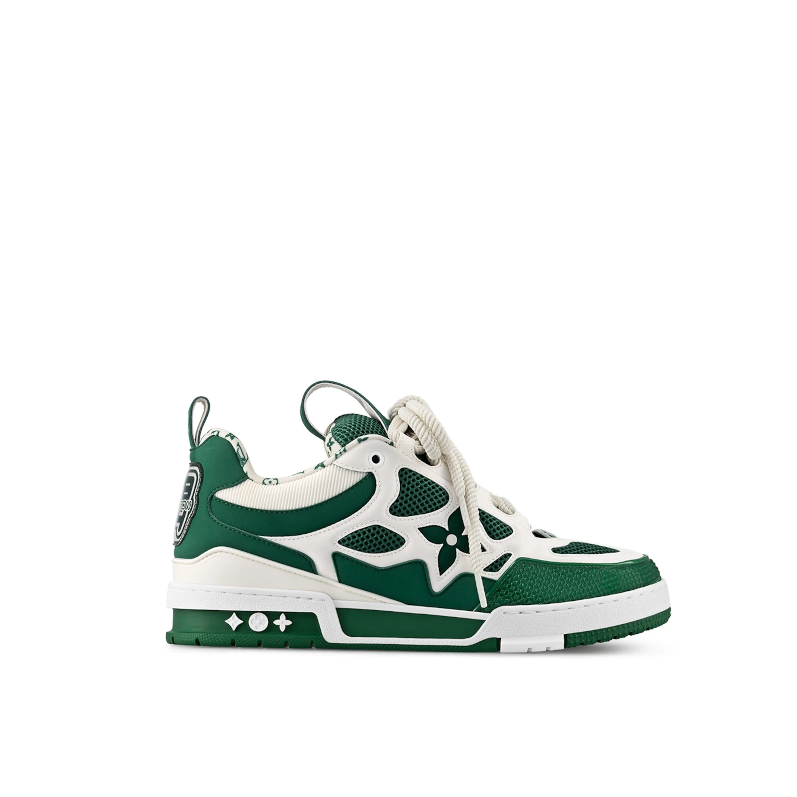 Louis Vuitton LV Skate Sneaker Since 54 Monogram Flowers Green 1AC51X