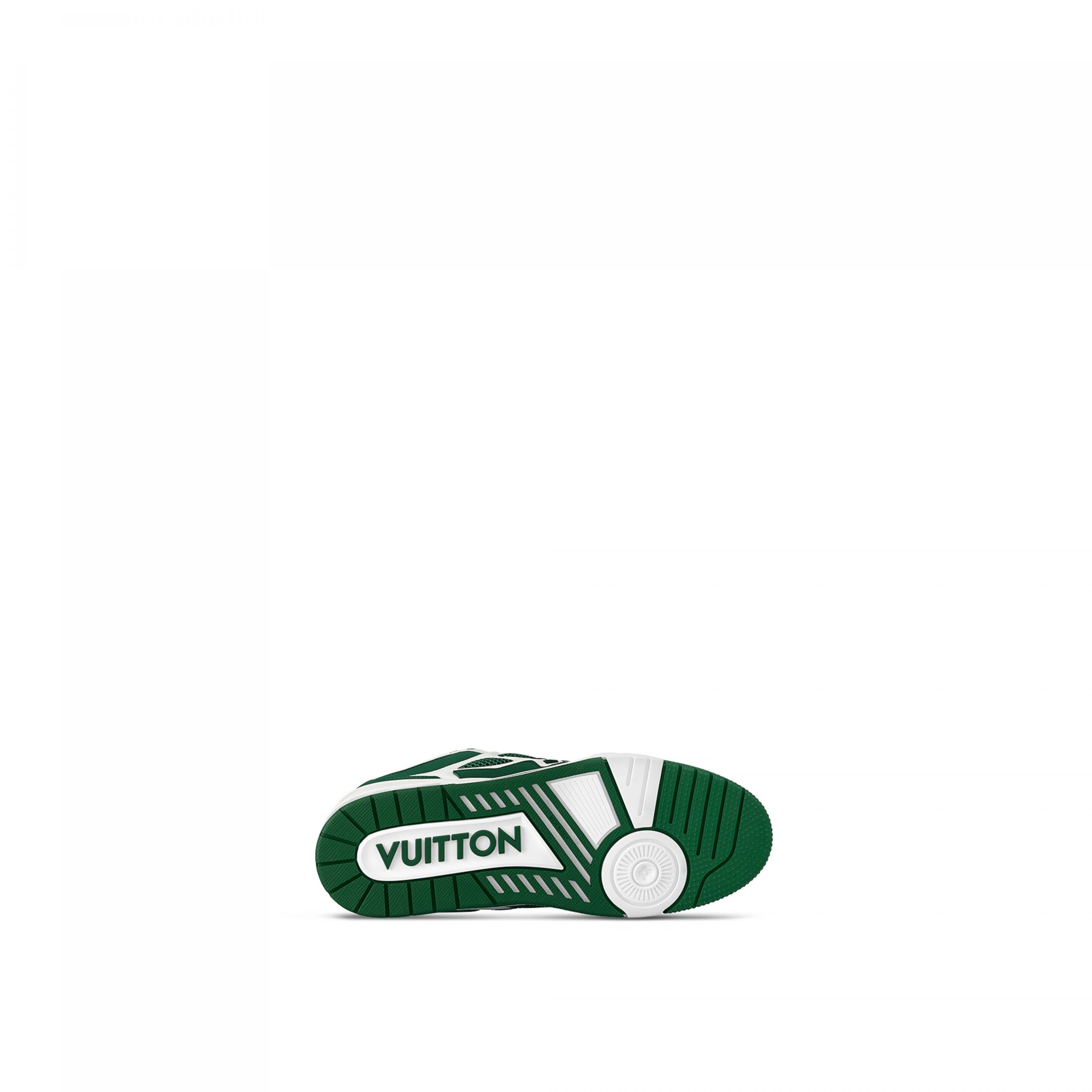 Lv belts replica Louis Vuitton LV Skate Sneaker Since 54 Monogram Flowers Green 1AC51X