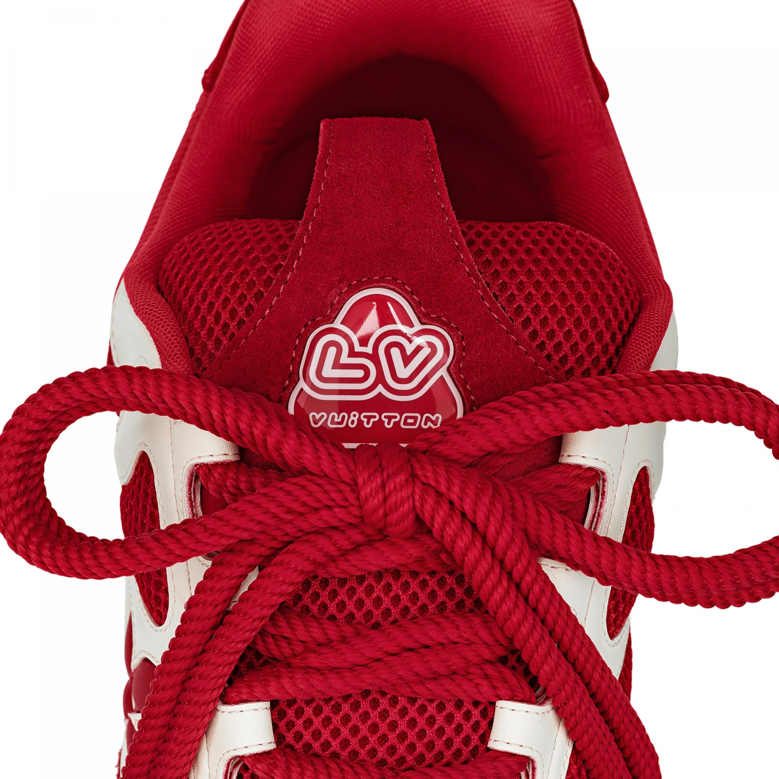 Replica bags Louis Vuitton LV Skate Sneaker Since 54 Monogram Flowers Red 1AARS4