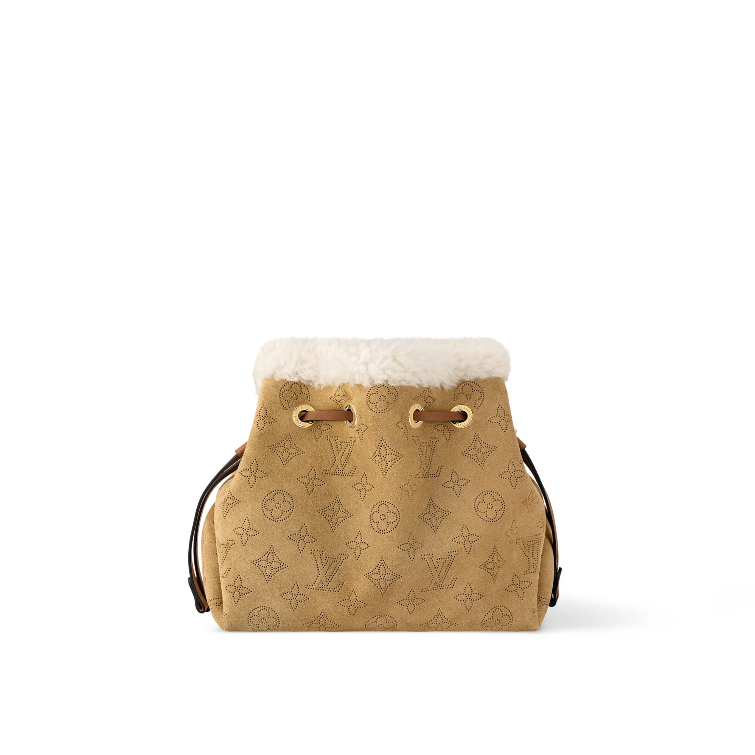 Lv belts replica Louis Vuitton LV Ski M11839 Bella Mahina Suede Beige