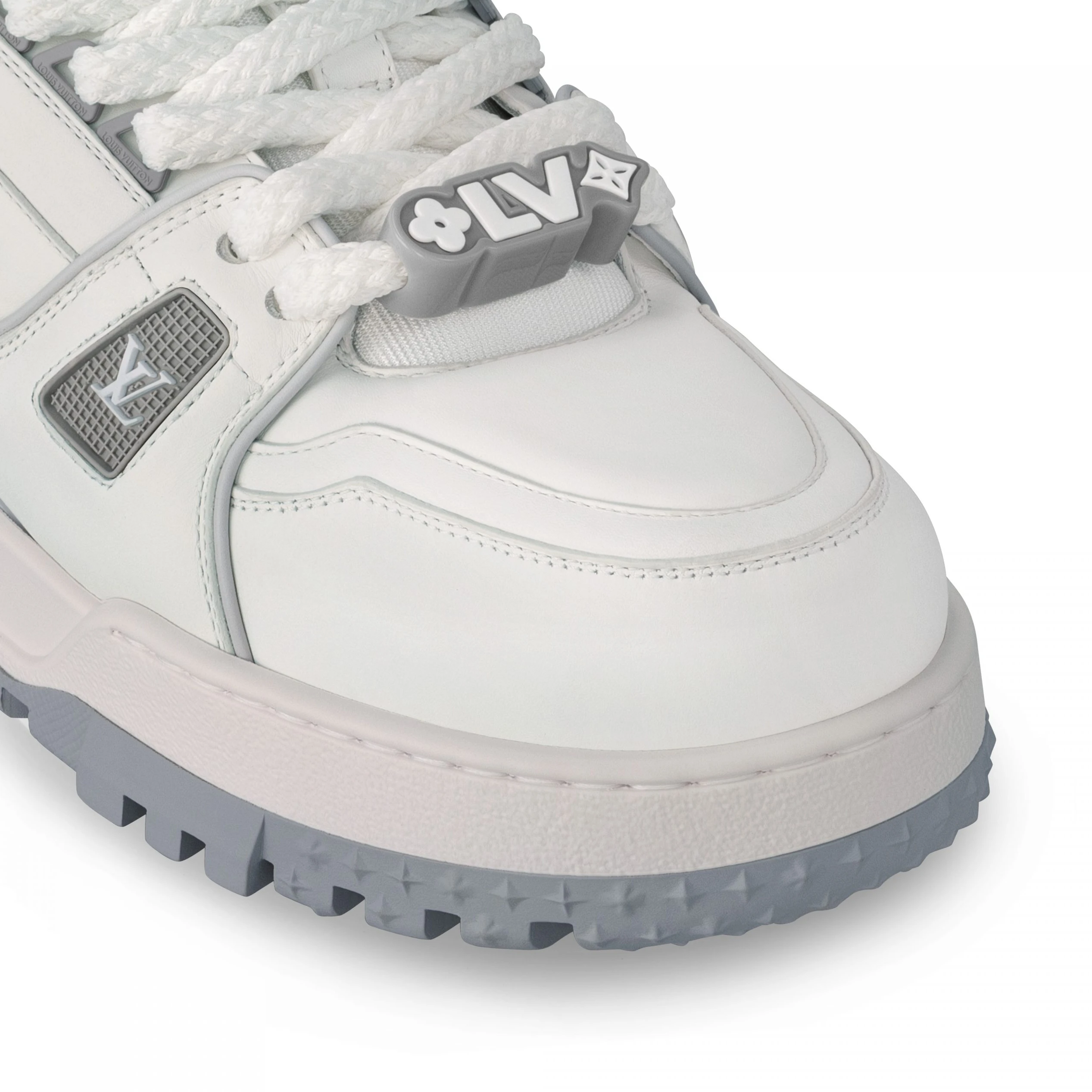 Mythick.ru Louis Vuitton LV Trainer Maxi Sneaker Gray 1ACPPP
