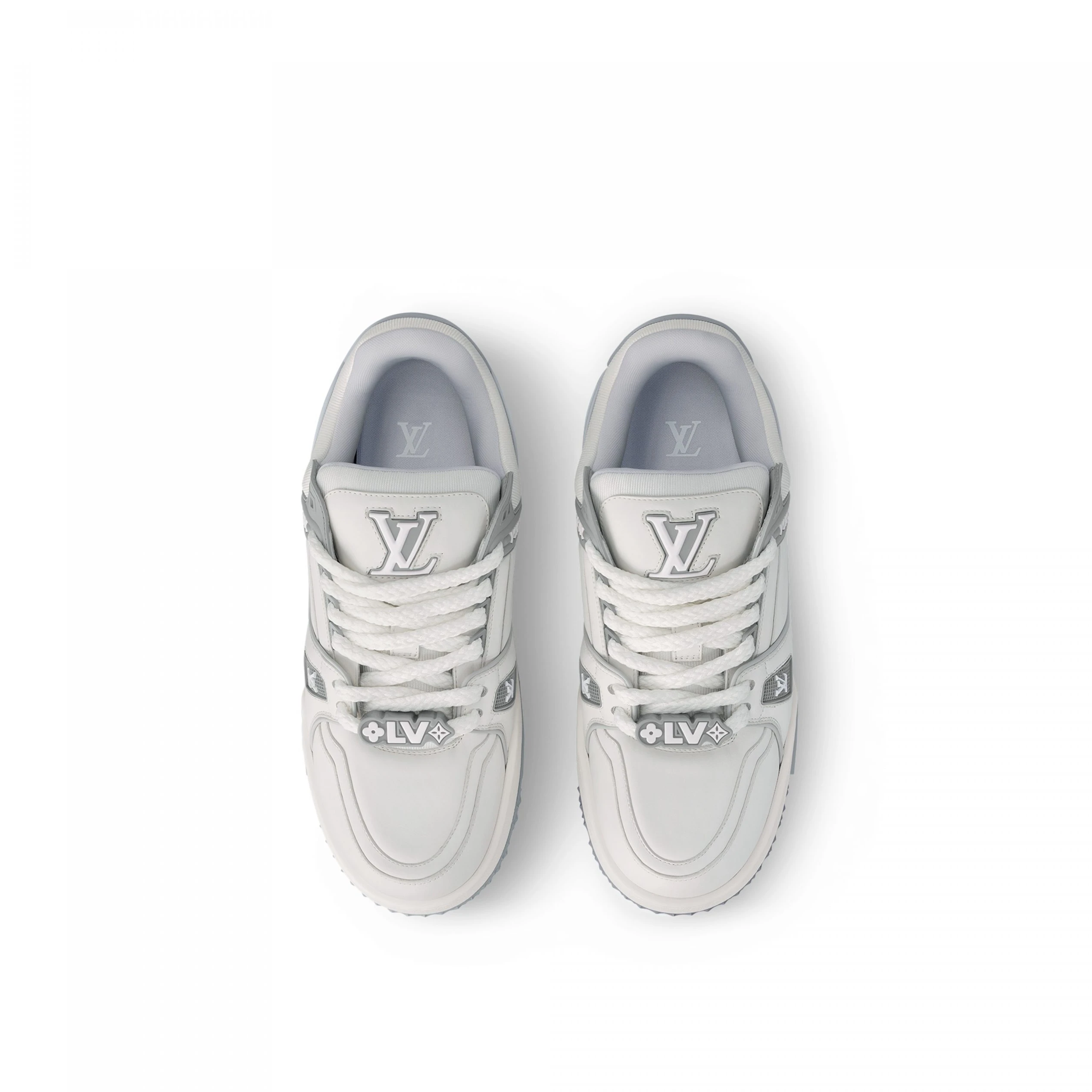 Mythick.ru Louis Vuitton LV Trainer Maxi Sneaker Gray 1ACPPP