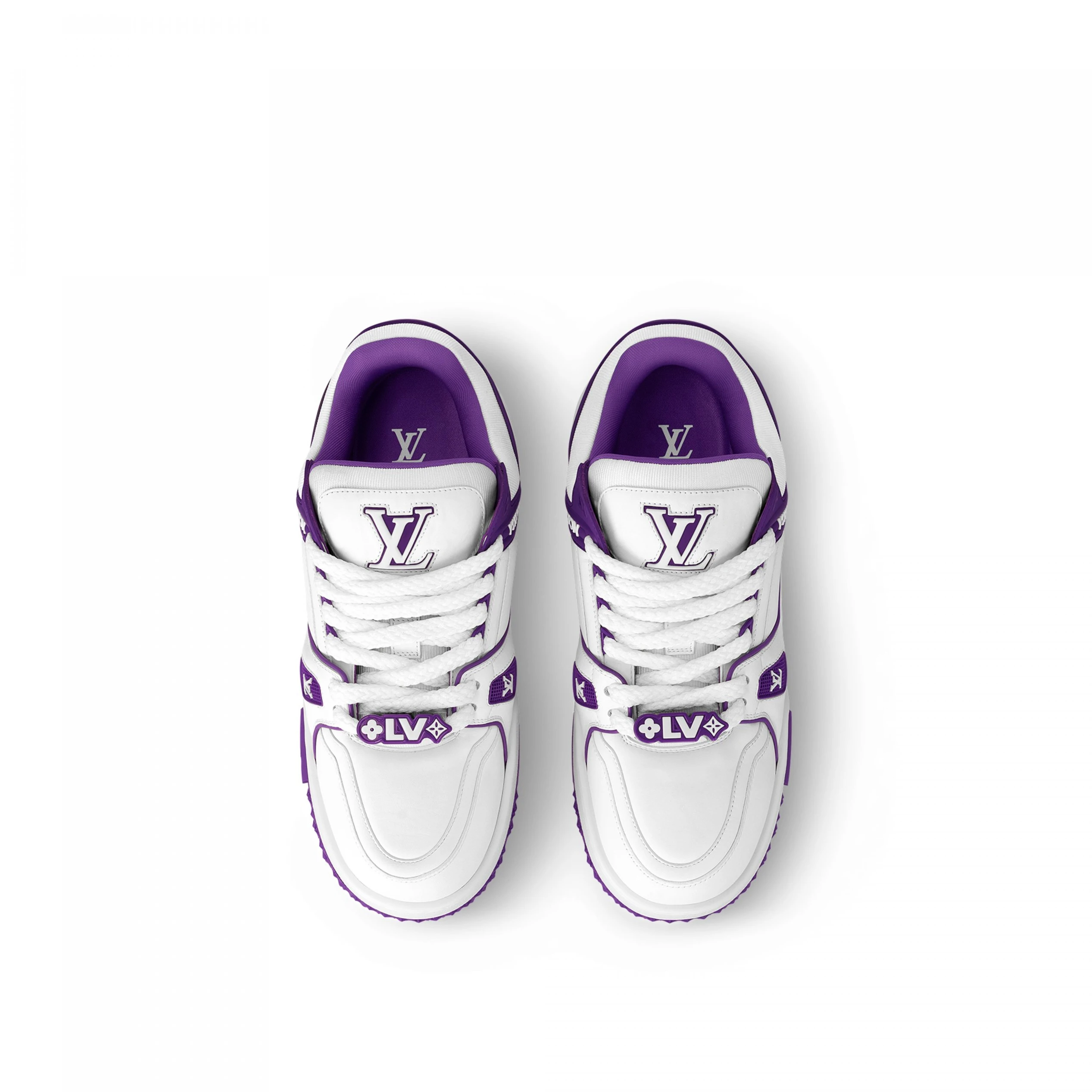 Louis vuitton locations Louis Vuitton LV Trainer Maxi Sneaker Purple 1ACPQ4