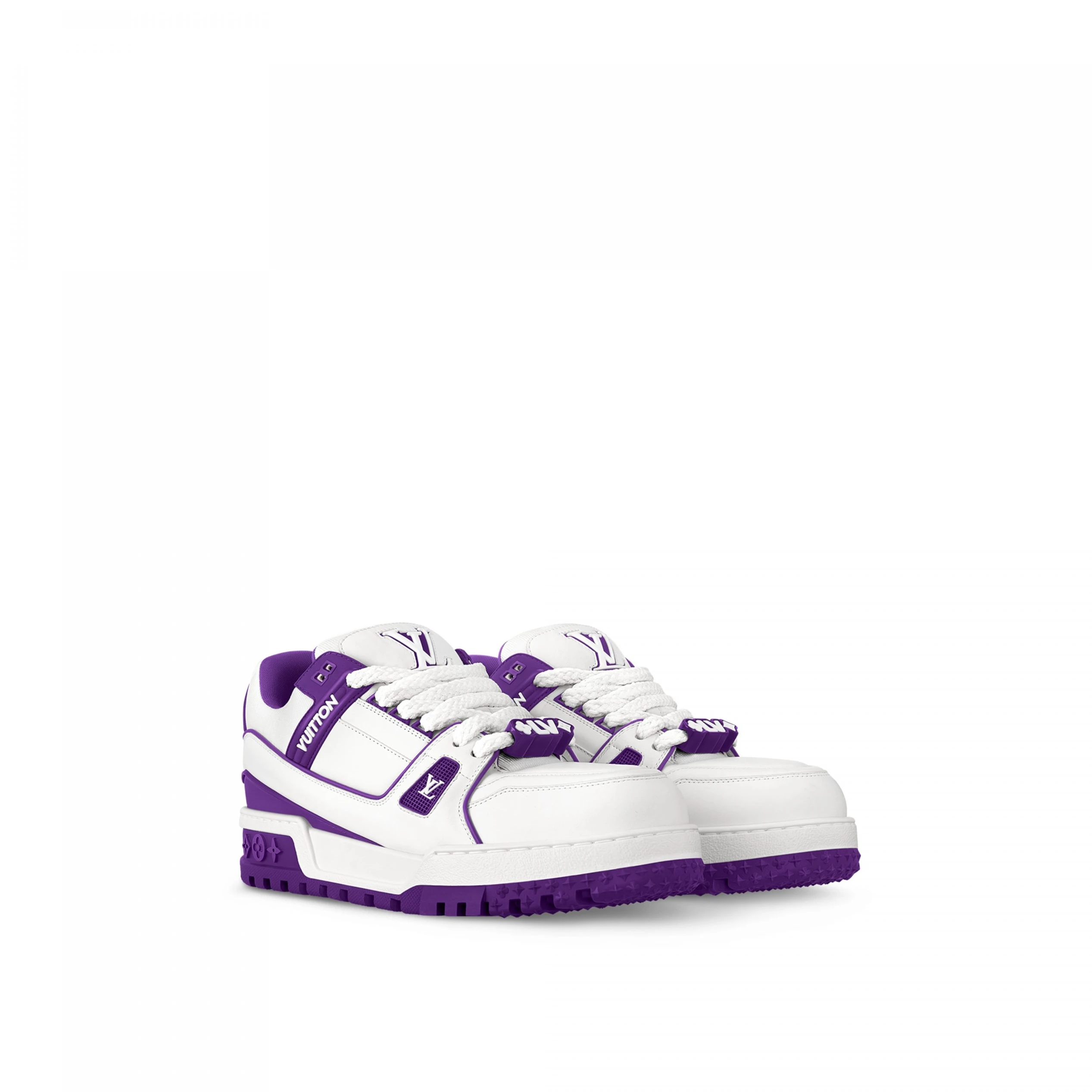 Louis vuitton locations Louis Vuitton LV Trainer Maxi Sneaker Purple 1ACPQ4