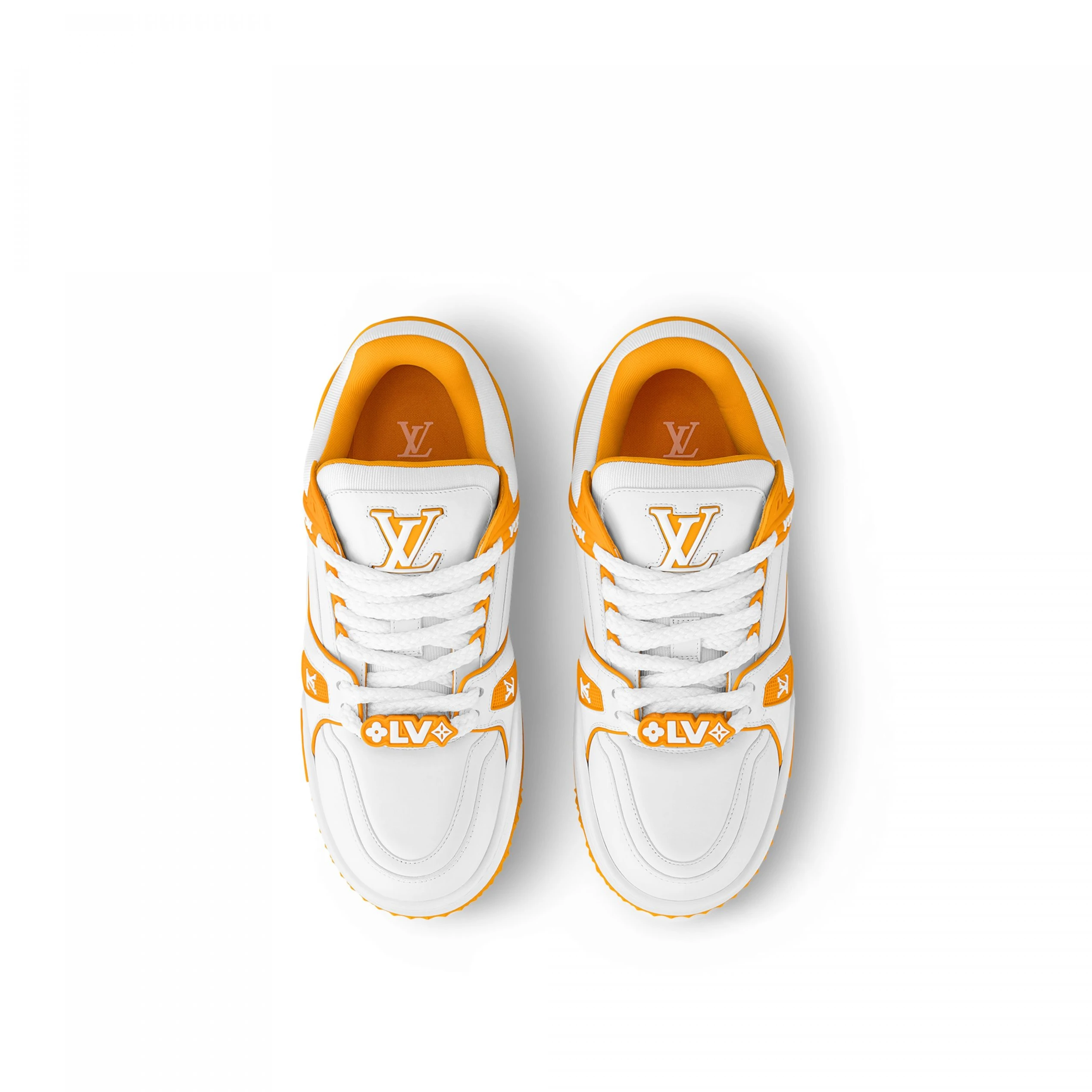 Replica bag Louis Vuitton LV Trainer Maxi Sneaker Yellow 1ACPQJ