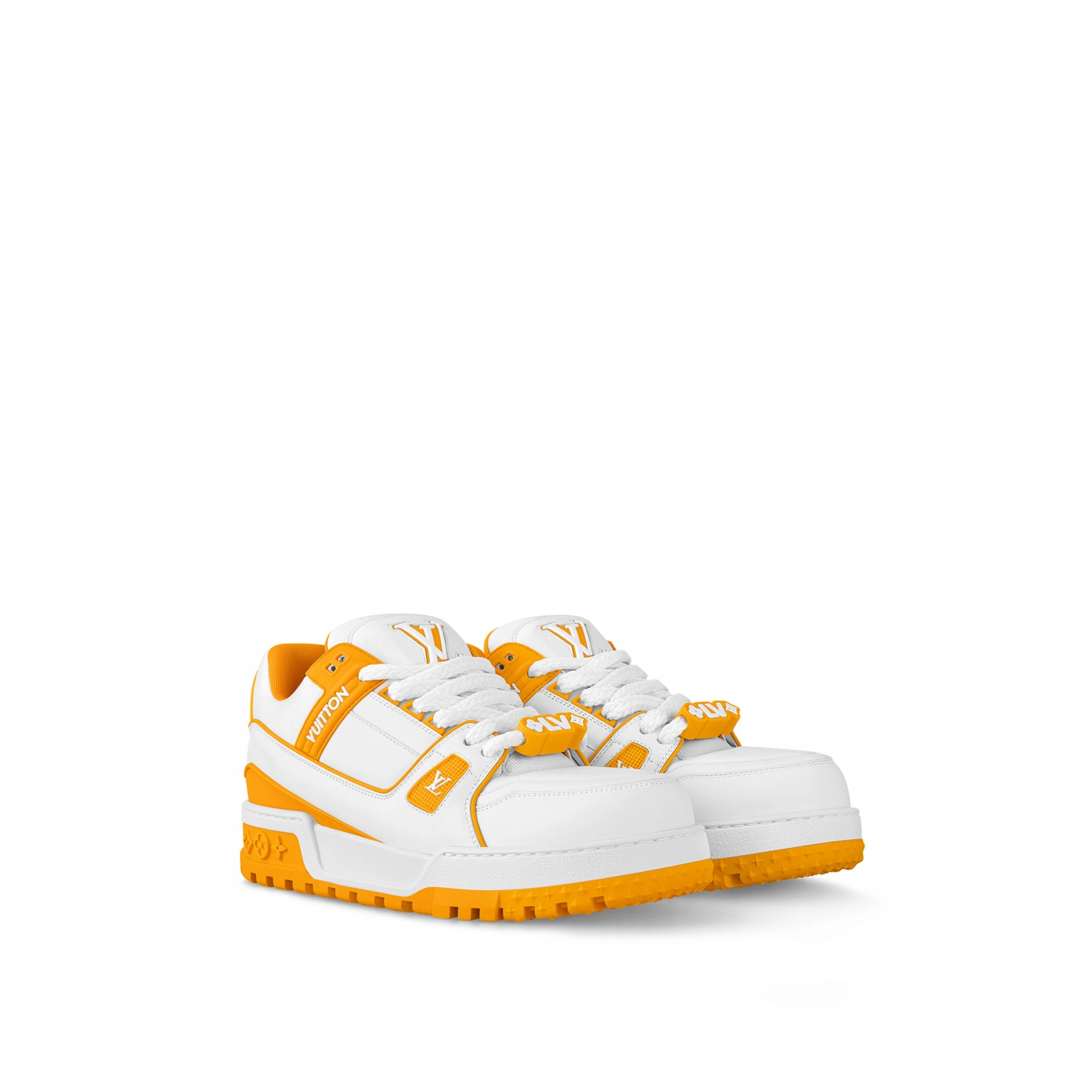 Replica bag Louis Vuitton LV Trainer Maxi Sneaker Yellow 1ACPQJ