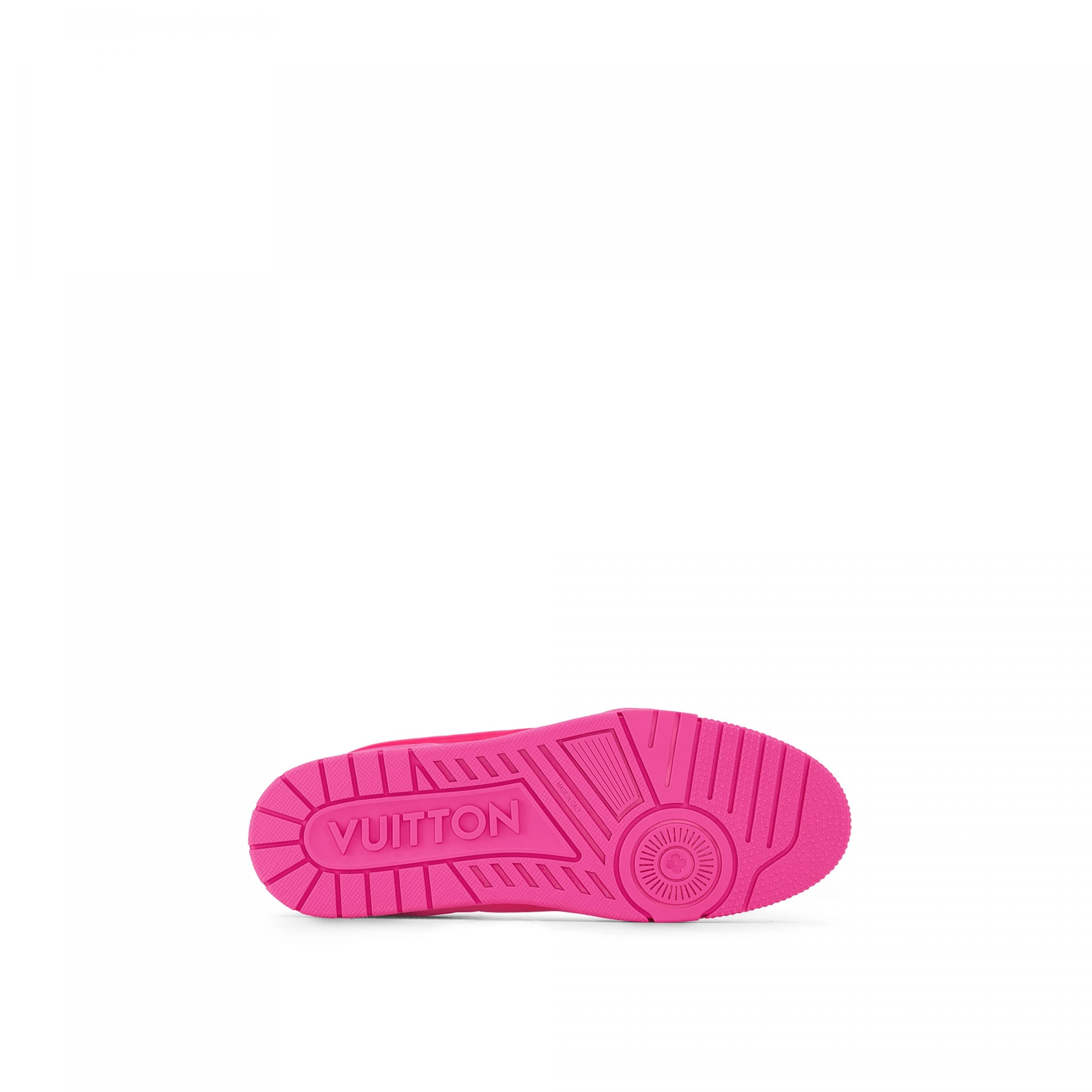 Mythick ru Louis Vuitton LV Trainer Sneaker Calf leather Fuchsia 1AC5CB
