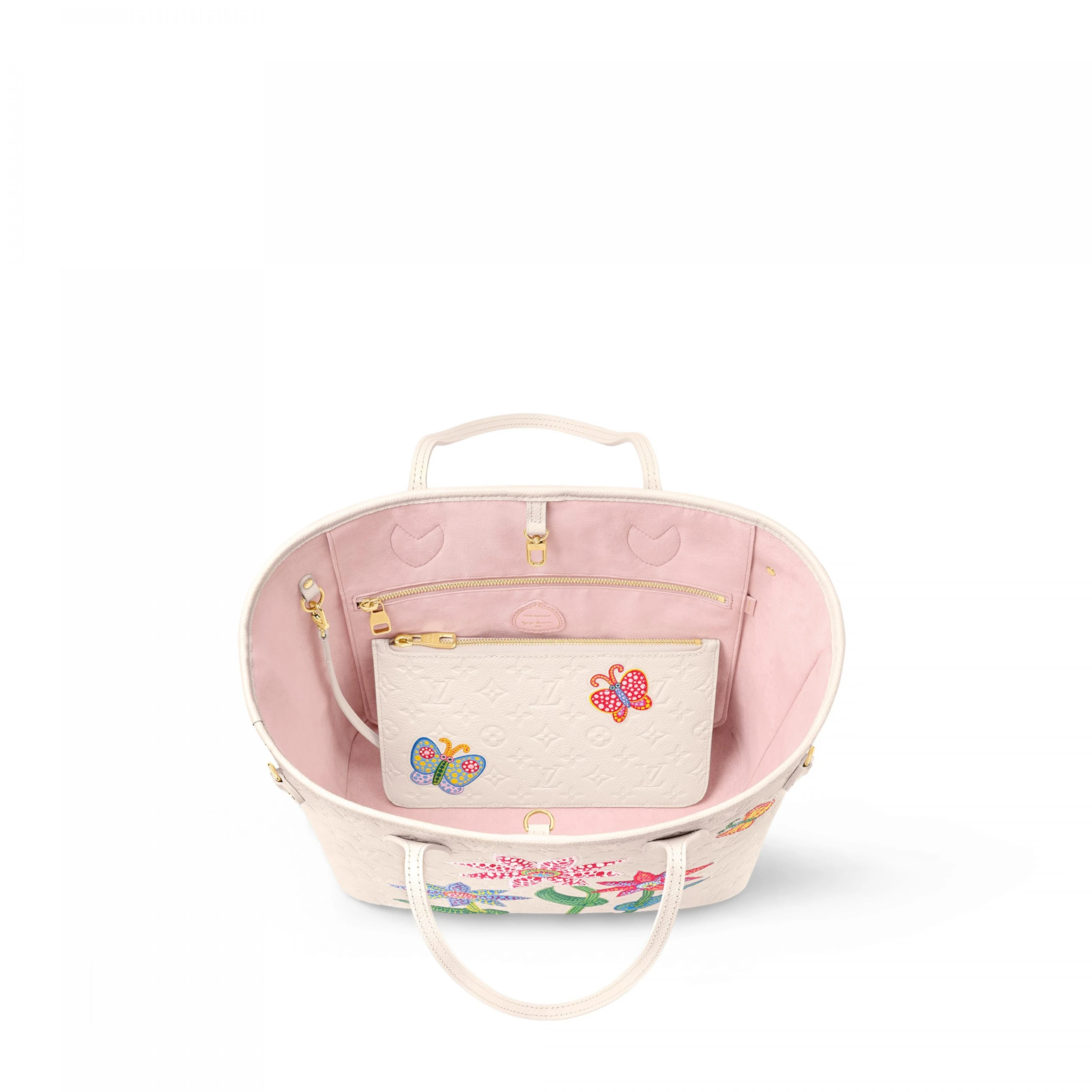 Replica bags Louis Vuitton LV x YK Neverfull MM M21733 Quartz