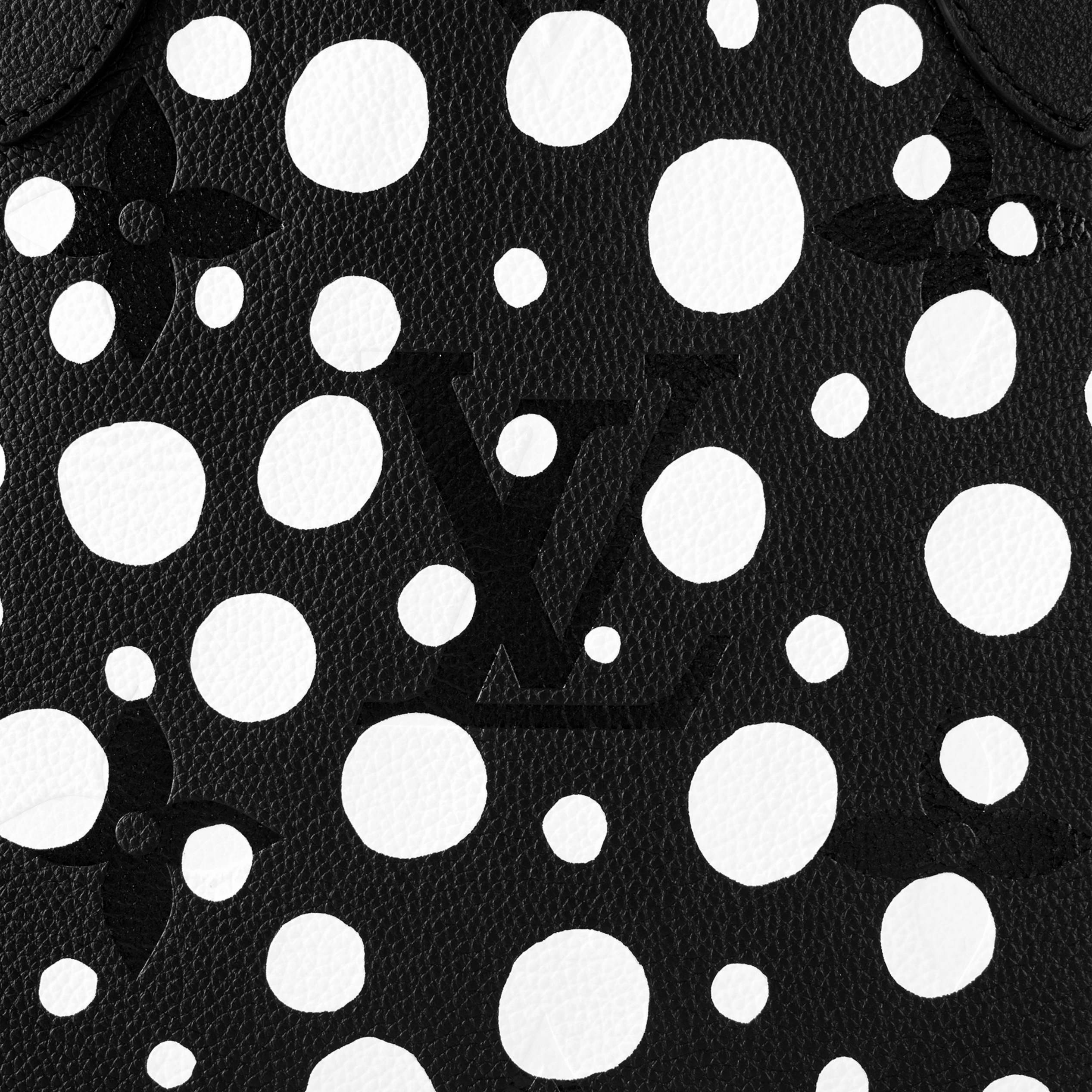 Top lv Louis Vuitton LV x YK Neverfull MM M46390 Black white