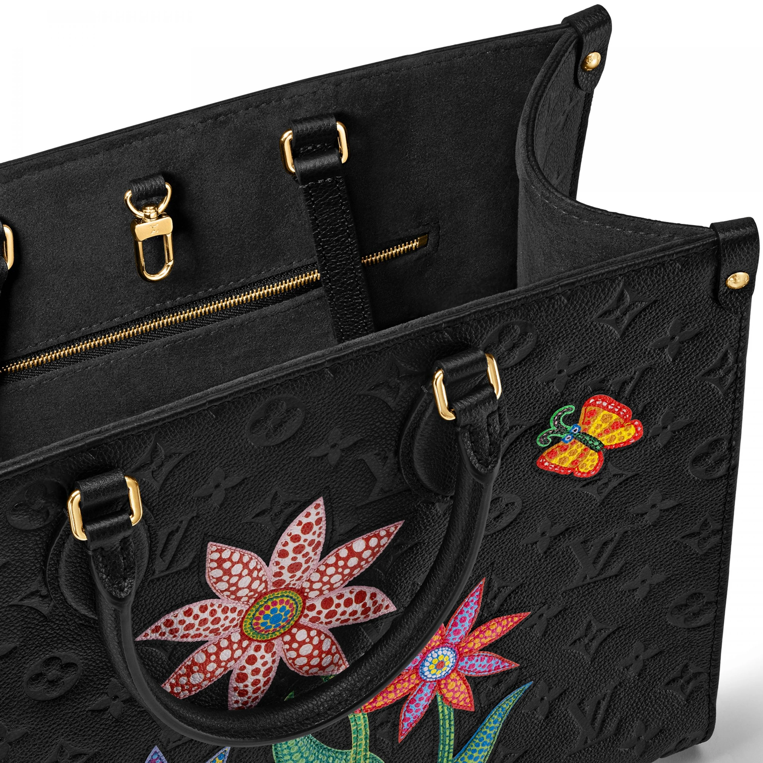 Lv belts replica Louis Vuitton LV x YK OnTheGo MM M46416 Black