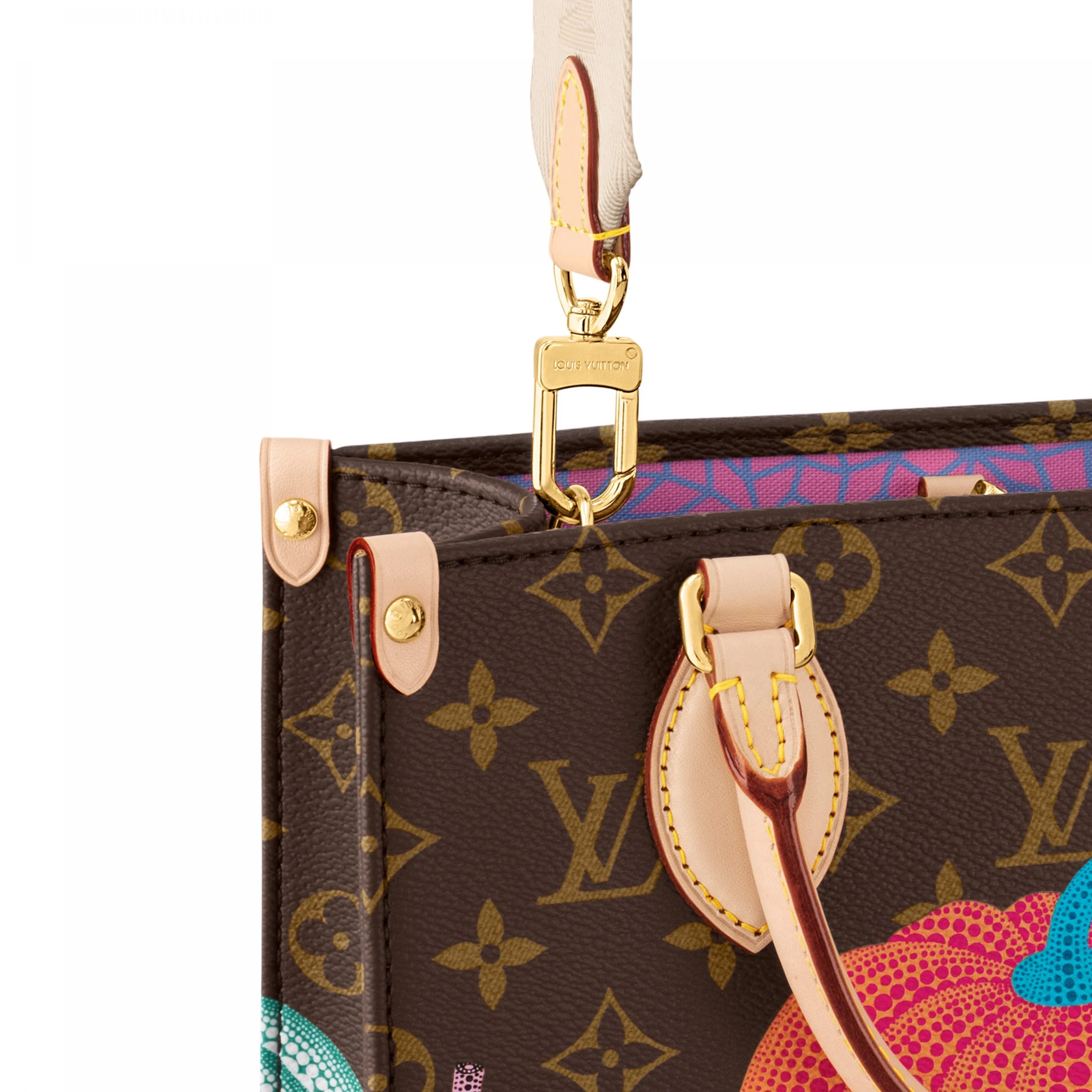 Mythick.ru Louis Vuitton LV x YK OnTheGo PM M46467 Pumpkin print