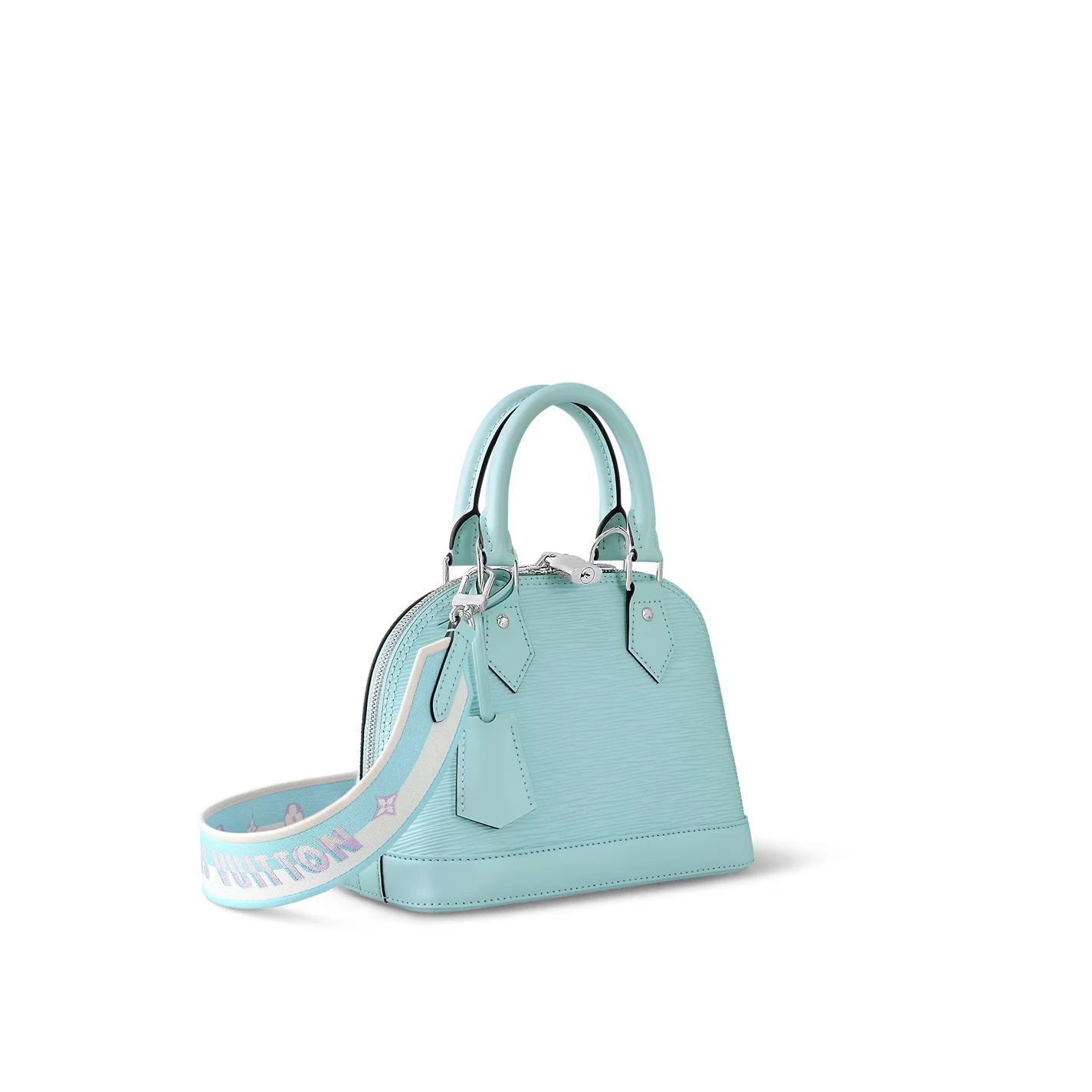Replica bags lv Louis Vuitton Lagoon Turquoise M22619 Alma BB