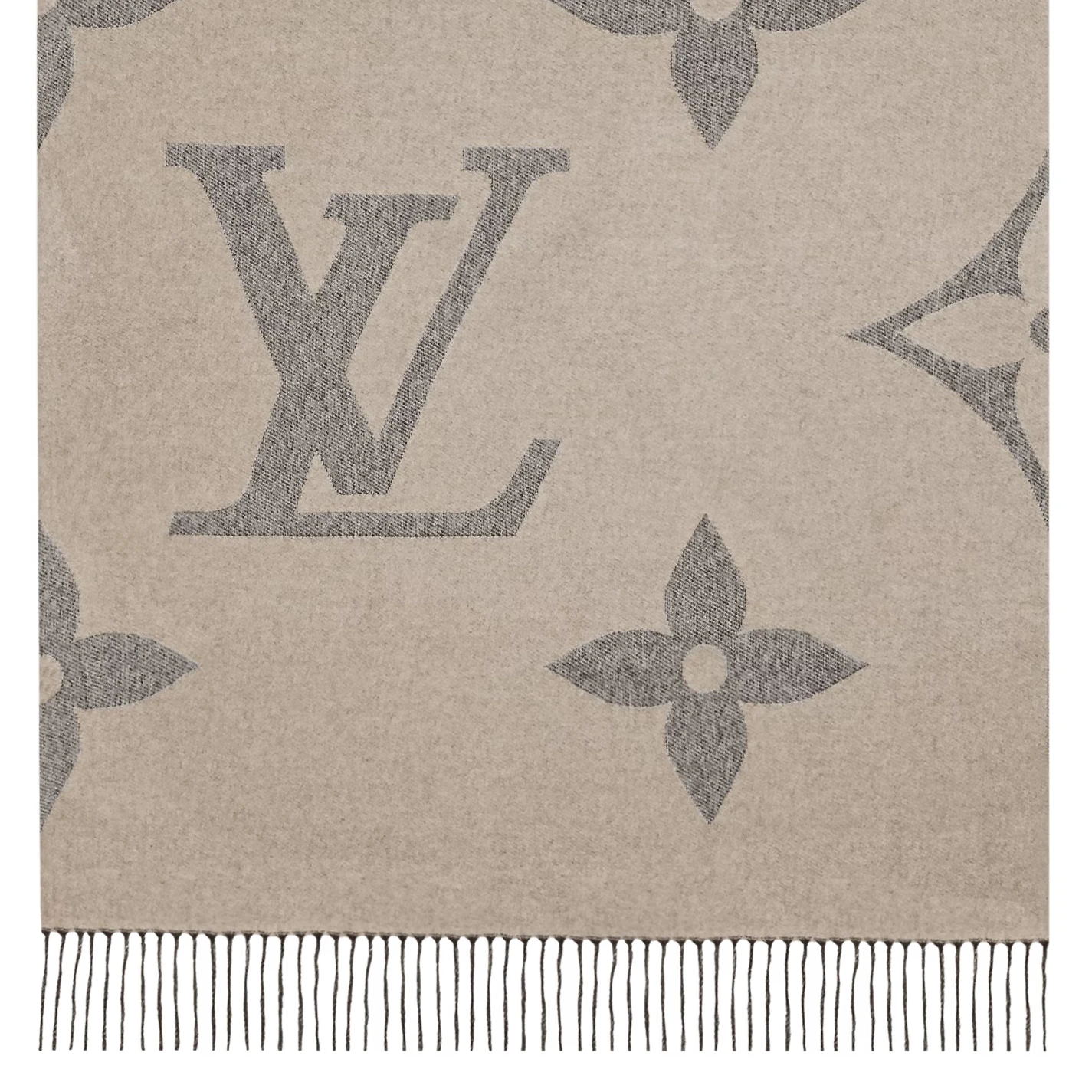 Mythick.ru Louis Vuitton Light Grey M77951 MNG Giant Scarf