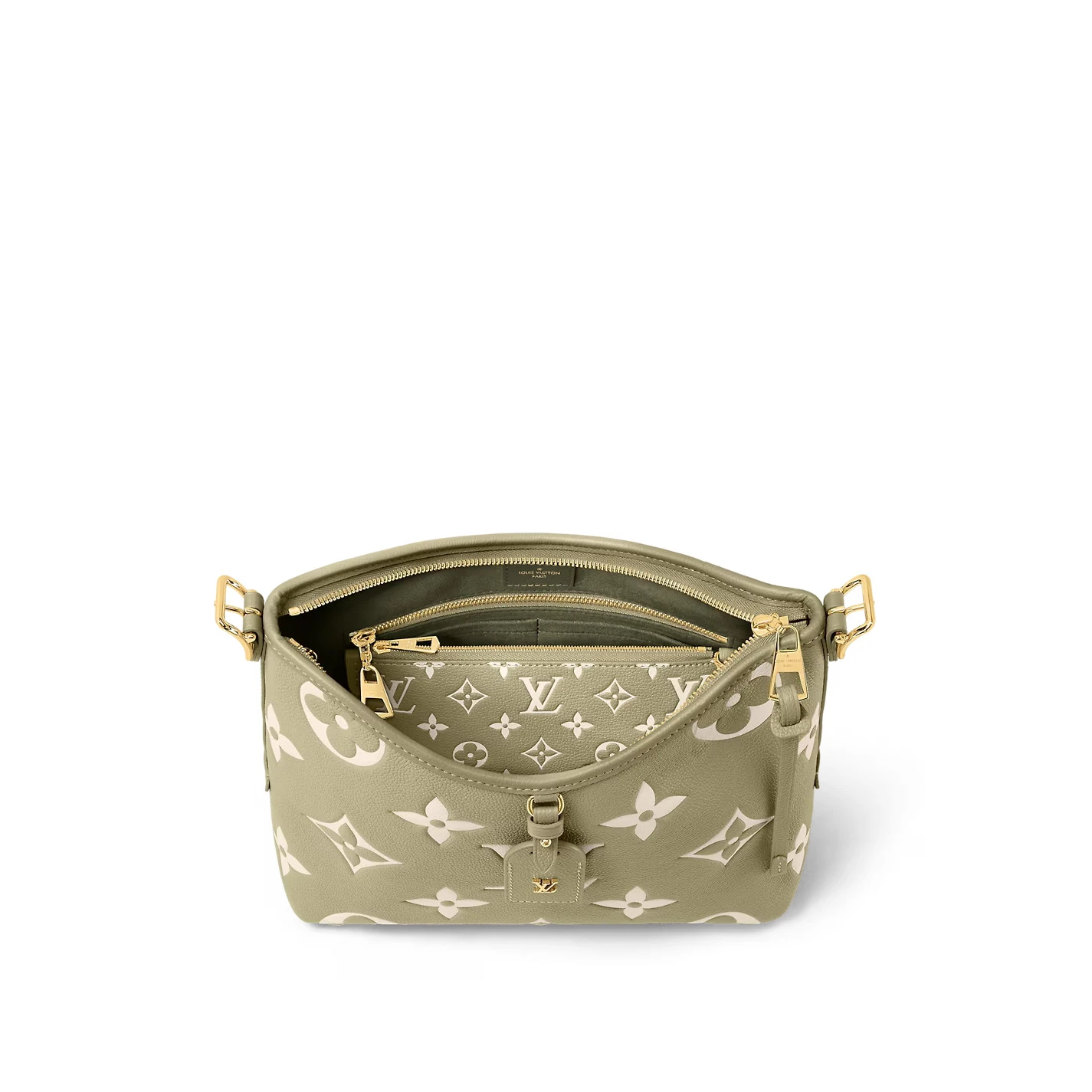 Lv belts replica Louis Vuitton Light Khaki Cream M46672 CarryAll PM