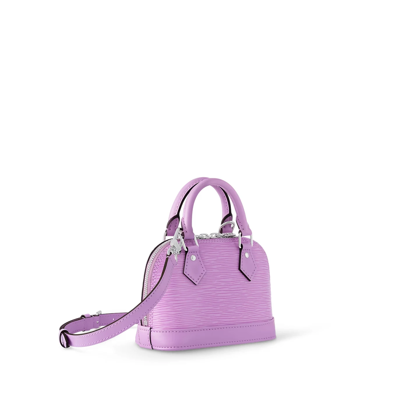 Replica bag Louis Vuitton Lilas Provence Lilac M82402 Nano Alma