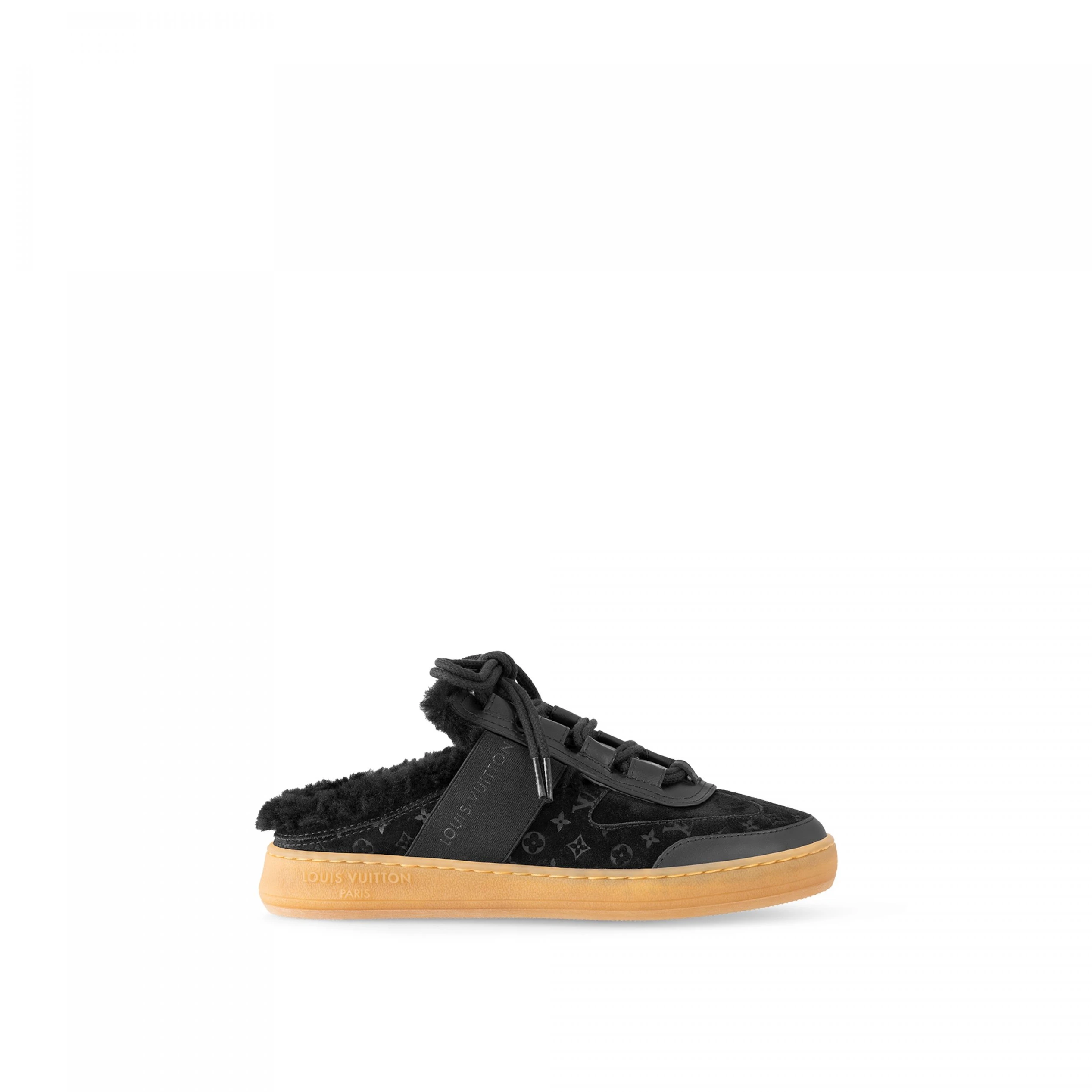 Louis Vuitton Lous Open Back Sneaker Black 1ACAE7