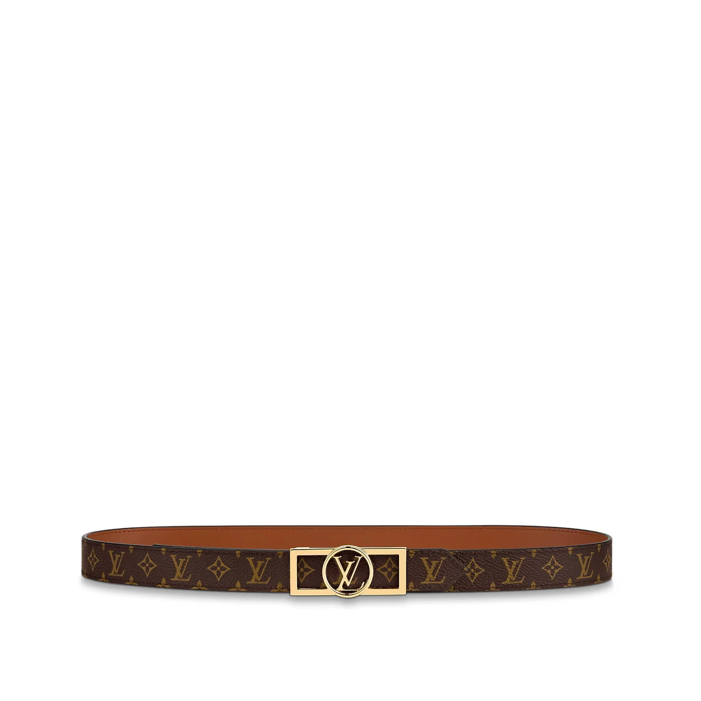 Louis Vuitton M0196Y Monogram Dauphine 25mm Reversible Belt
