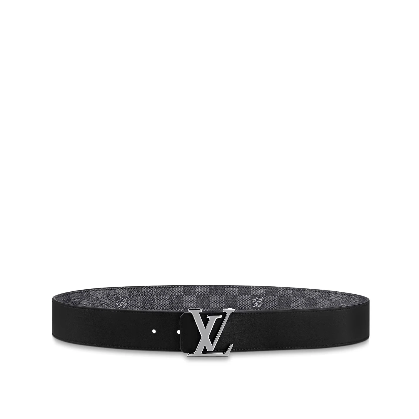 Mythick ru Louis Vuitton M0213U Graphite LV Initiales 40mm Reversible Belt