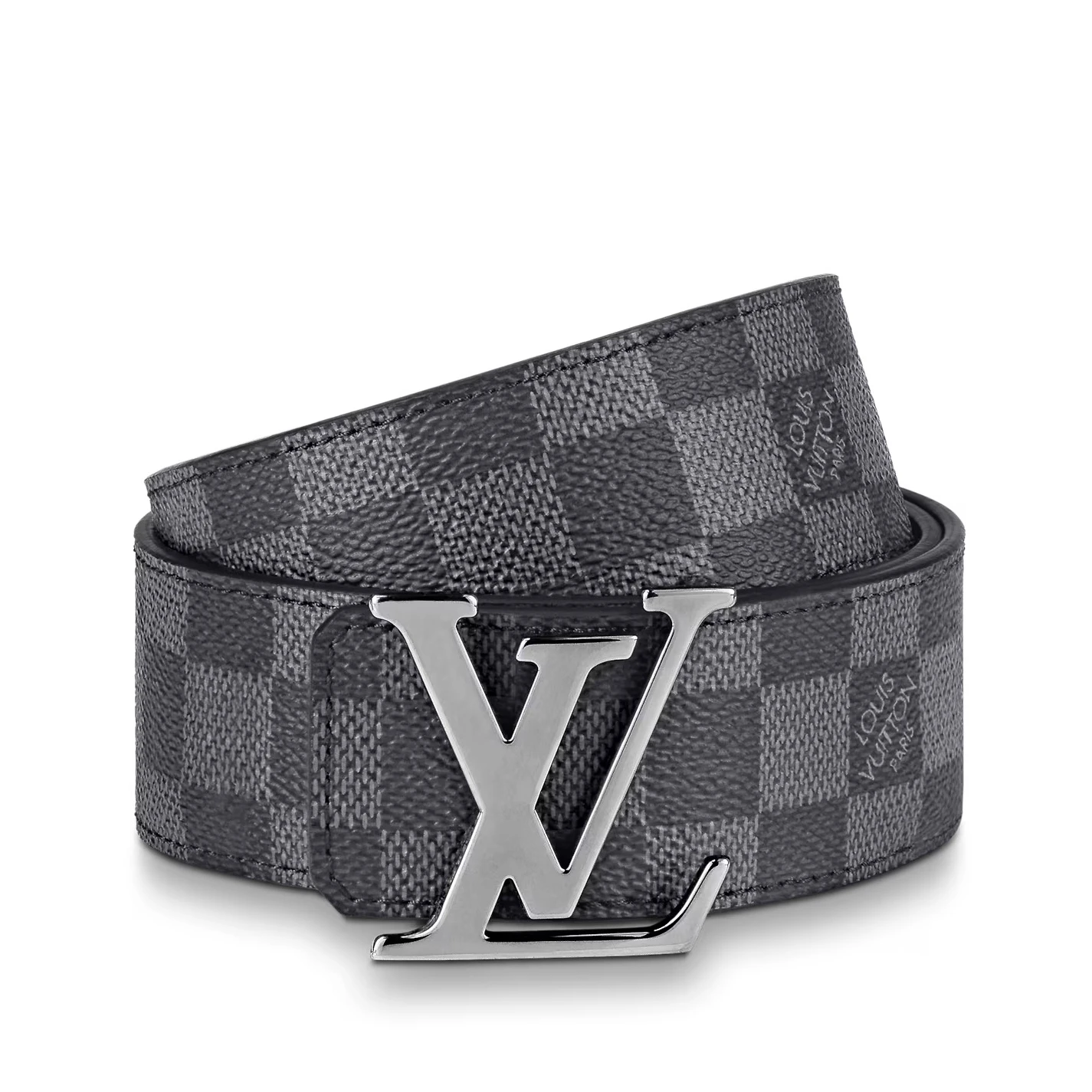 Mythick ru Louis Vuitton M0213U Graphite LV Initiales 40mm Reversible Belt