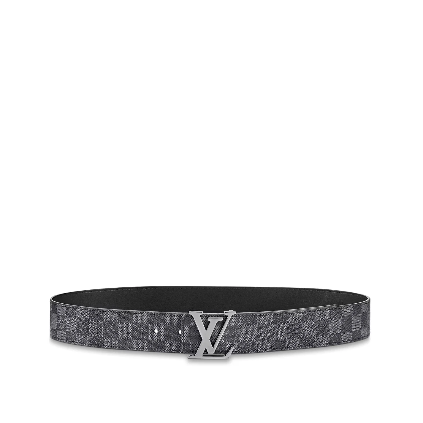Louis Vuitton M0213U Graphite LV Initiales 40mm Reversible Belt