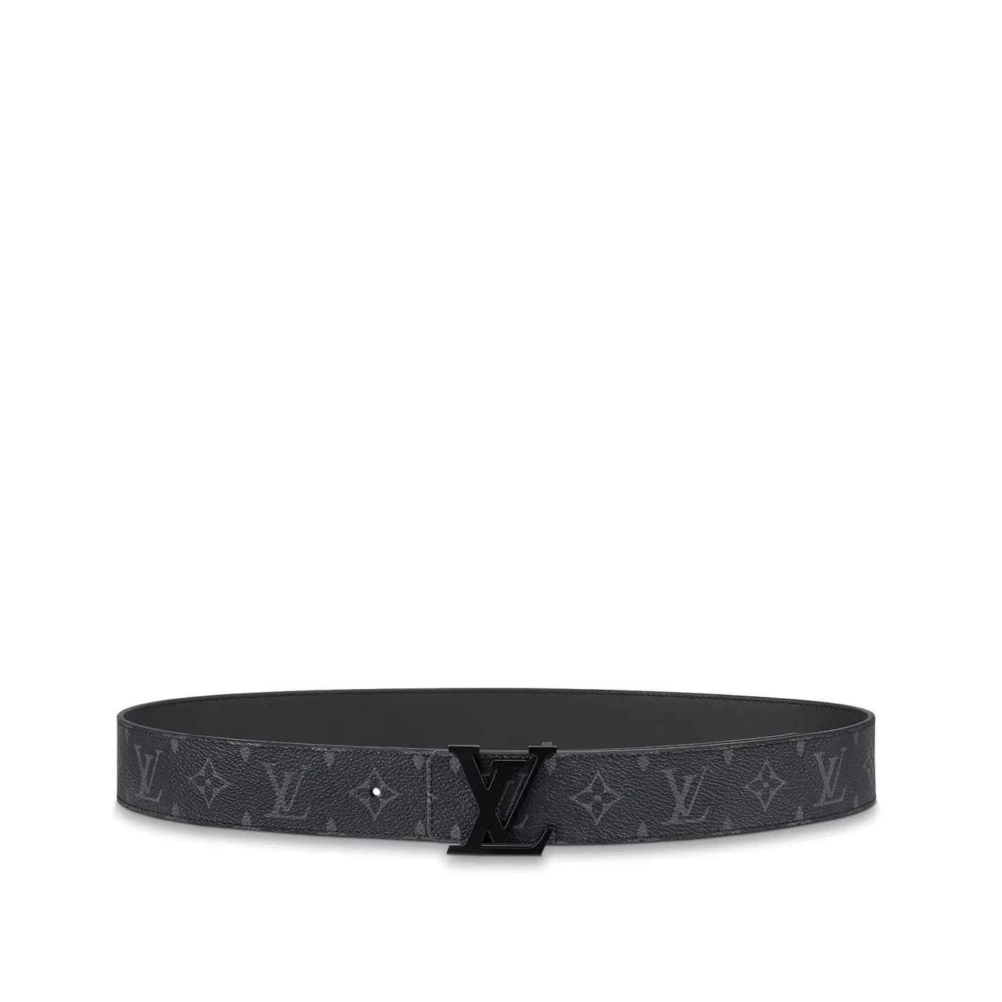 Louis Vuitton M0449U LV Initiales 40mm Matte Black Belt