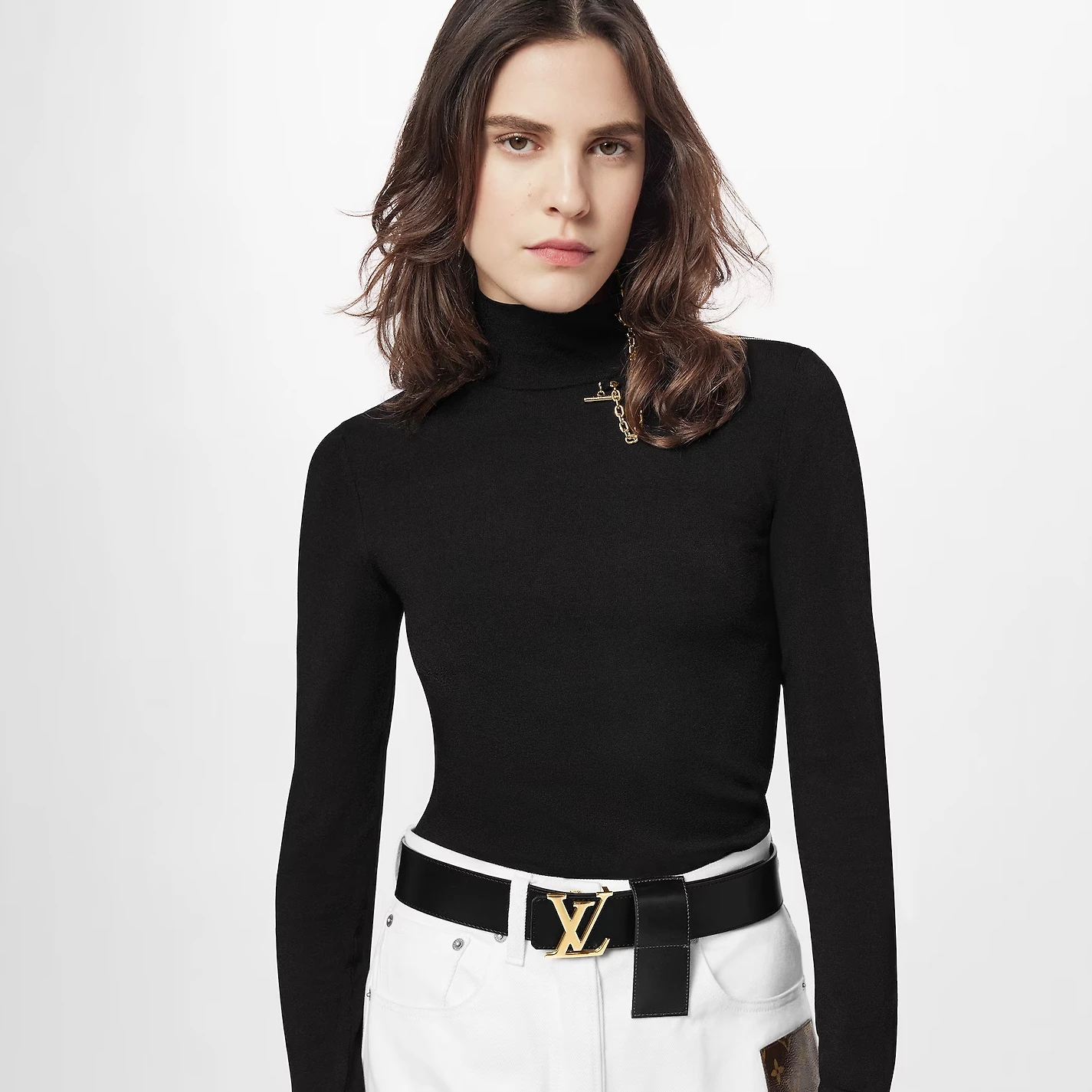 Mythick ru Louis Vuitton M0566Q Monogram LV Initiales 40mm Reversible Belt