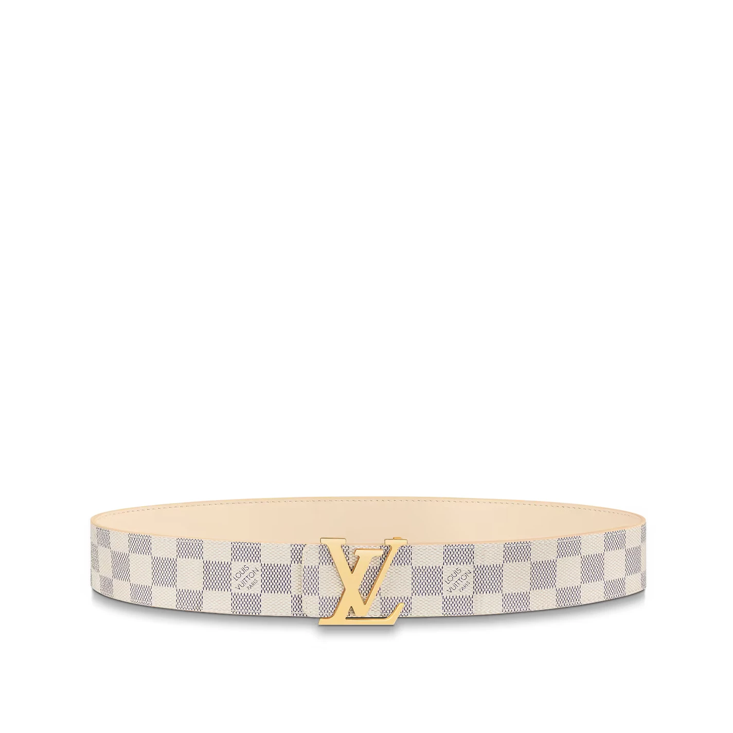 Louis Vuitton M0569S Damier azur LV Initiales 40mm Reversible Belt