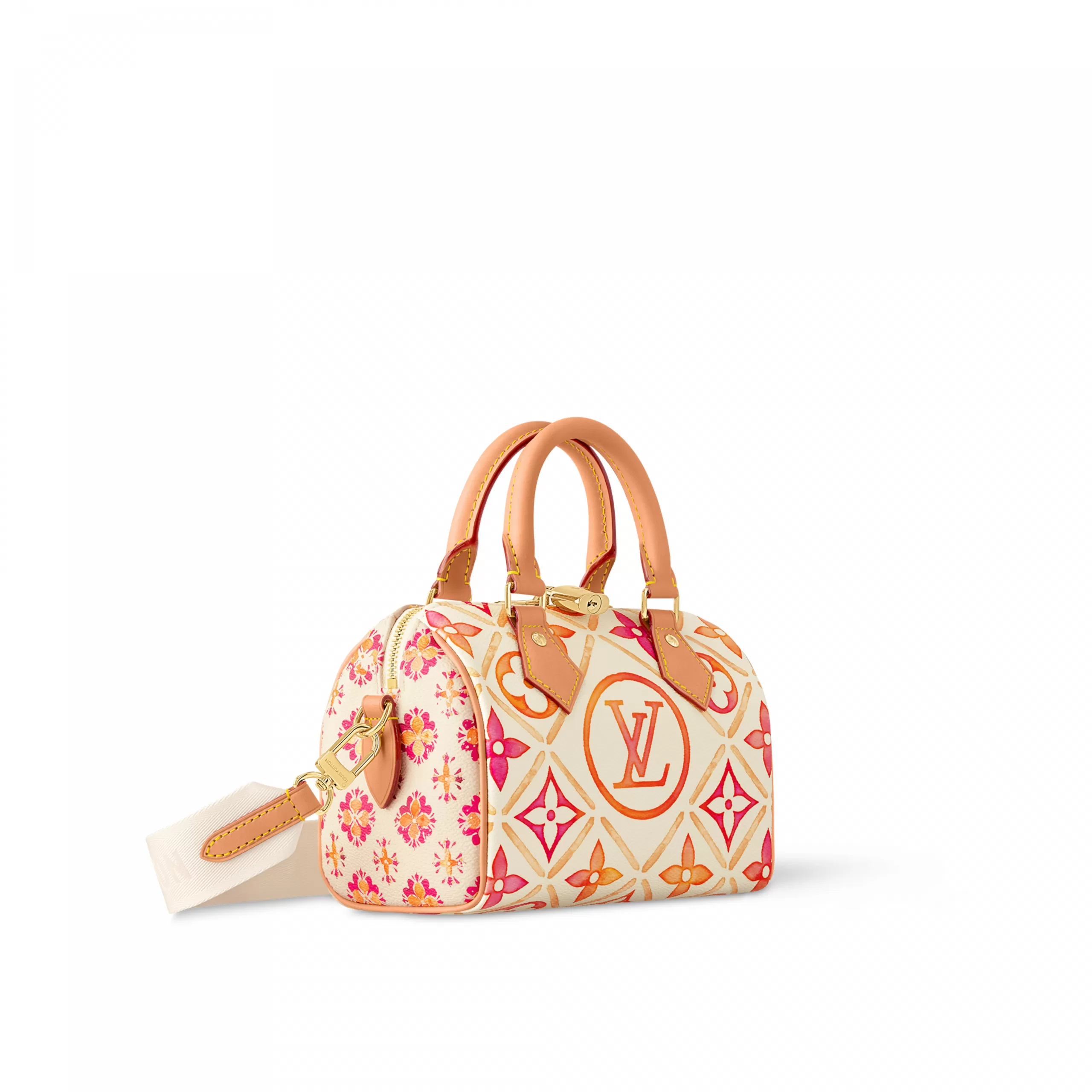 Lv belts replica Louis Vuitton M11209 Speedy Bandoulière 20 Coral