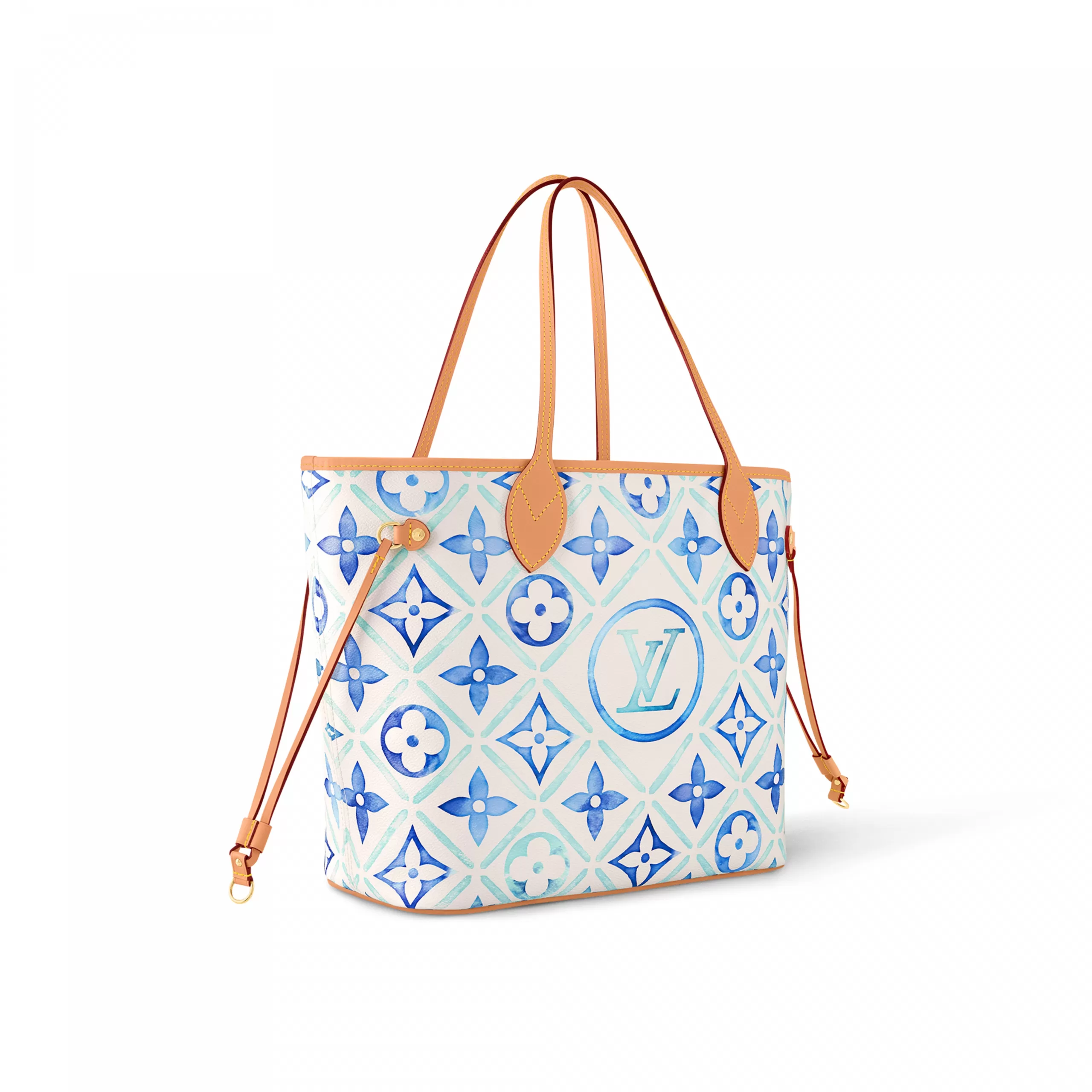 Replica bag Louis Vuitton M11263 Neverfull MM Lagoon Blue