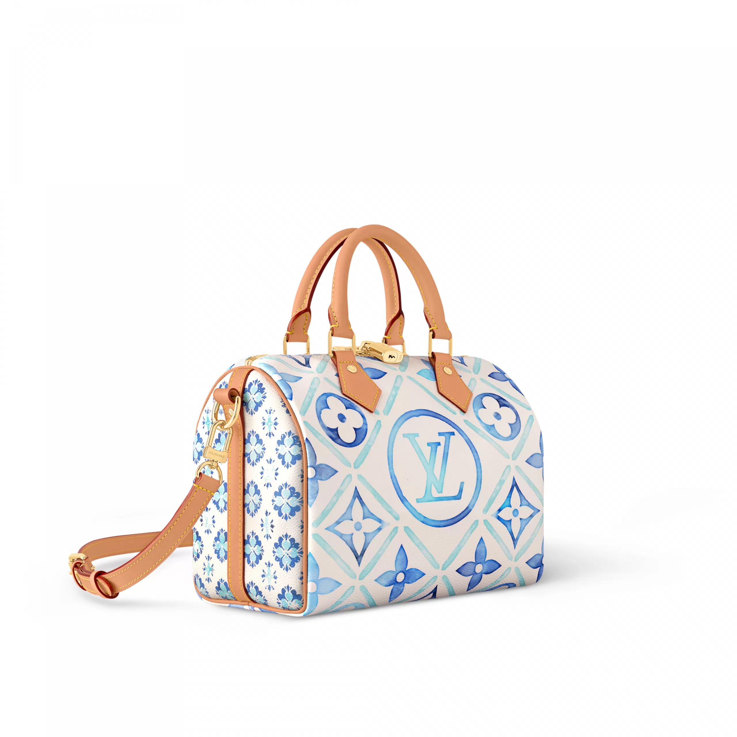 Louis vuitton locations Louis Vuitton M11264 Speedy Bandoulière 25 Lagoon Blue