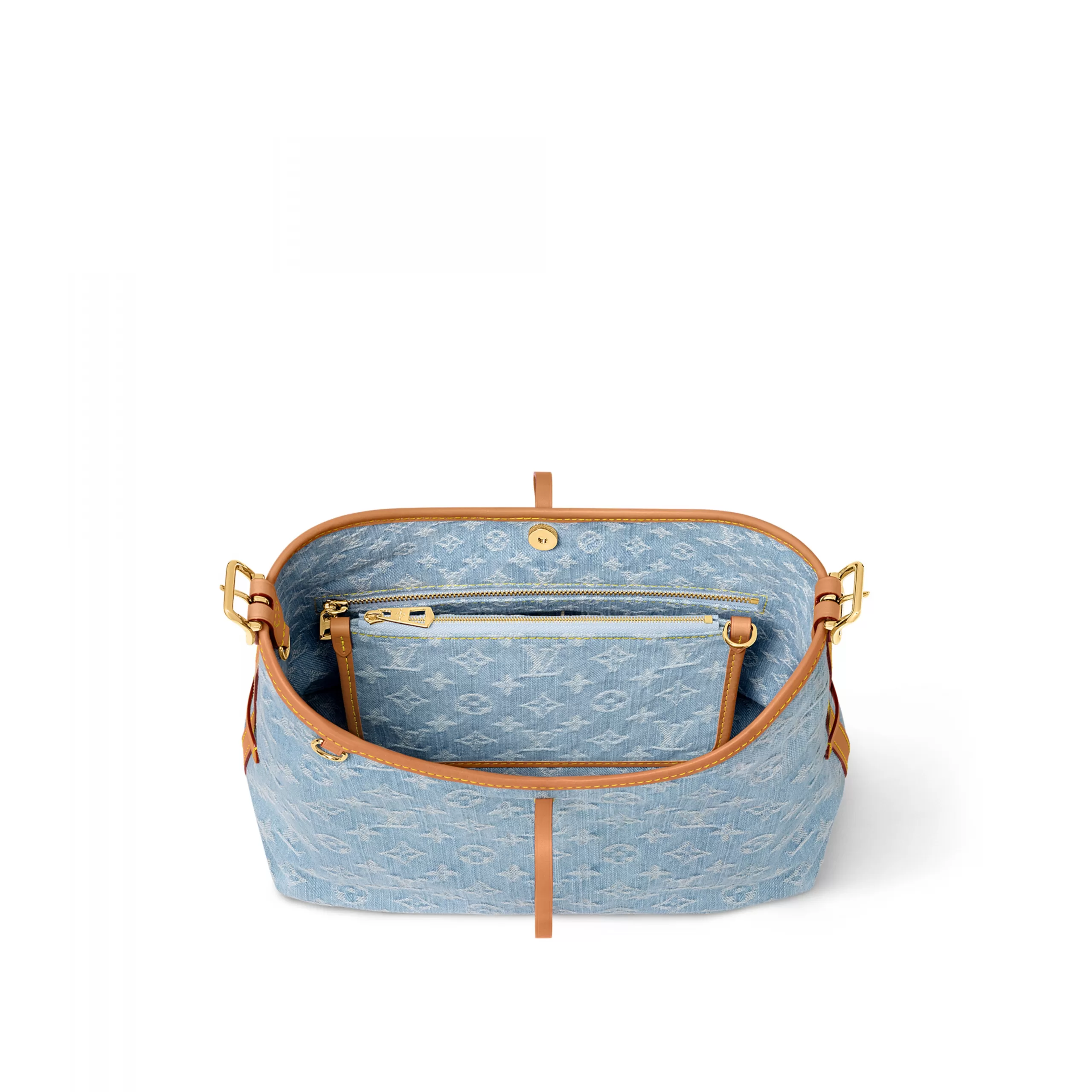 Replica bags Louis Vuitton M11462 CarryAll PM Sky Blue Denim