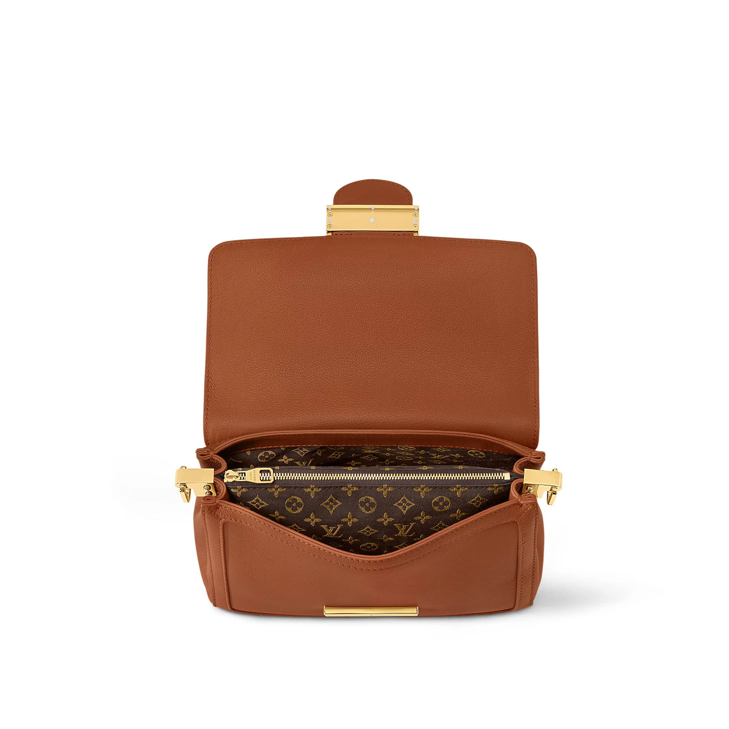 Top lv Louis Vuitton M11476 Dauphine Soft MM Cognac