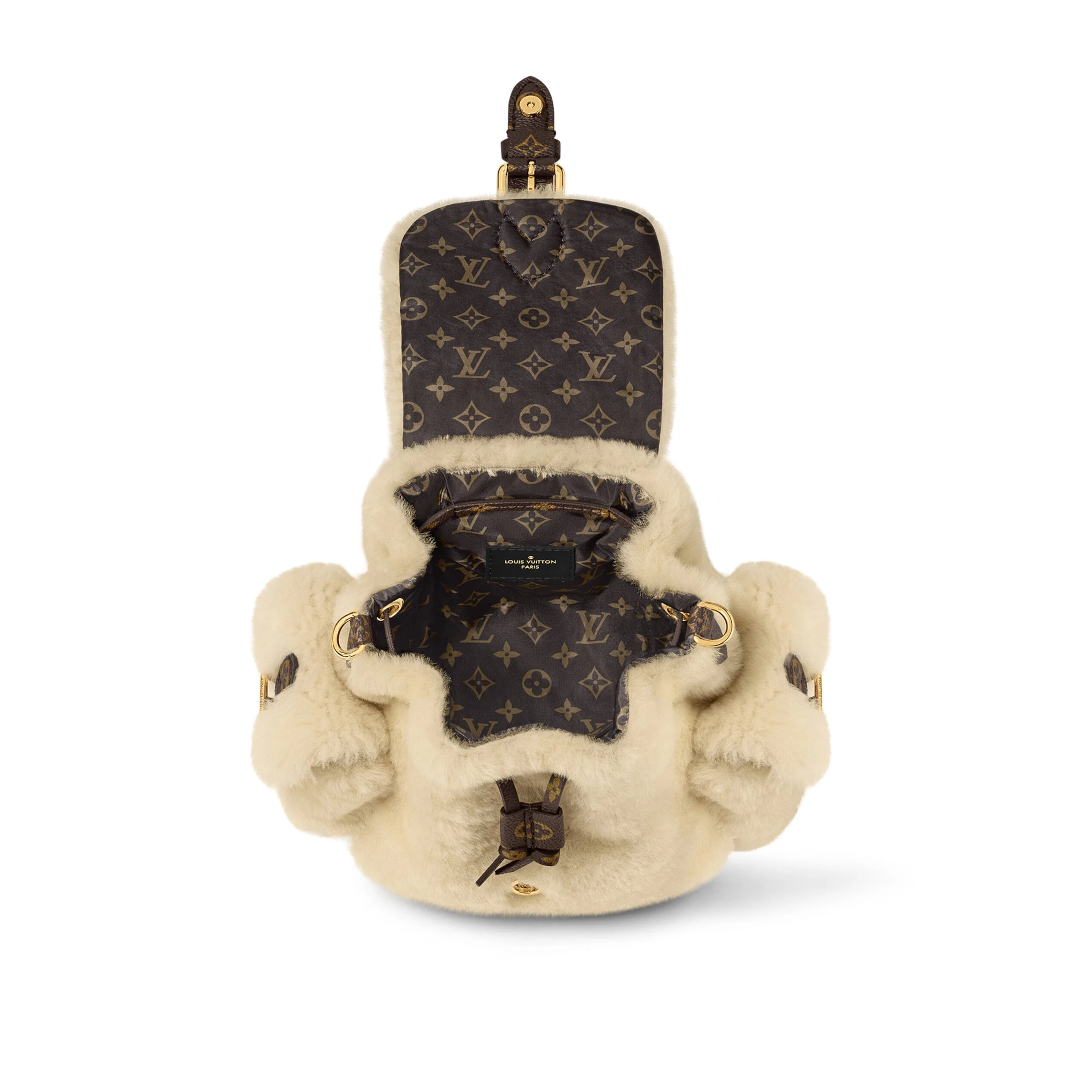 Louis vuitton locations Louis Vuitton M11919 Nano Teddy Backpack Cream