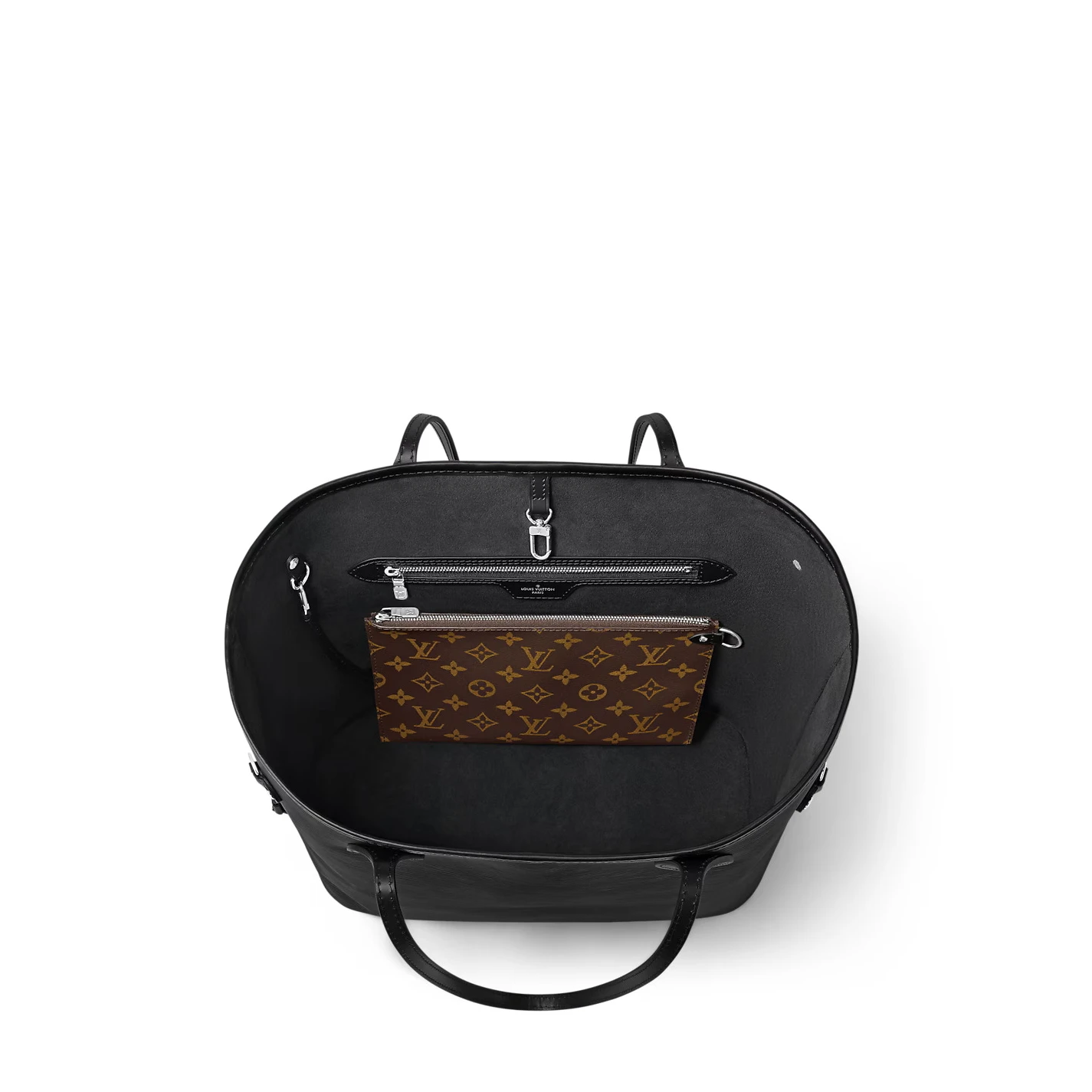 Replica bags lv Louis Vuitton M11930 Neverfull MM Black