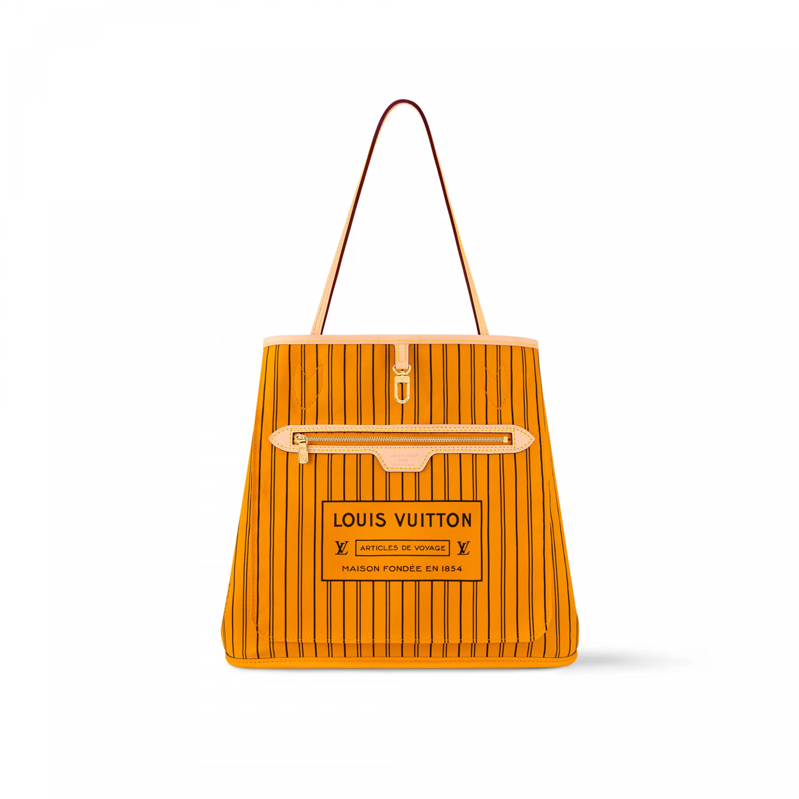 Lv belts replica Louis Vuitton M11947 Neverfull Bandoulière Inside Out MM Monogram Jaune Safran