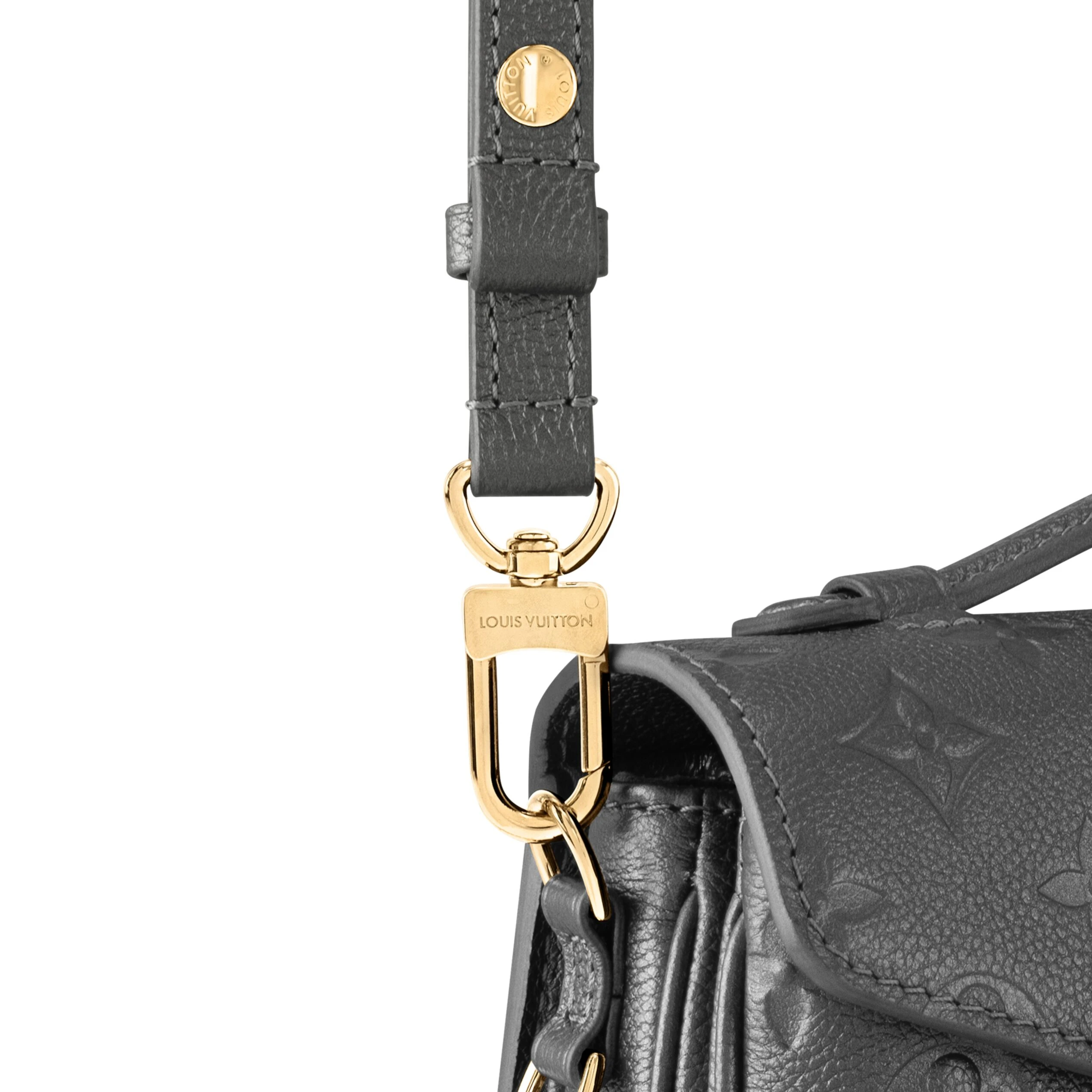 Replica bags lv Louis Vuitton M11998 Pochette Métis East West Gun metal