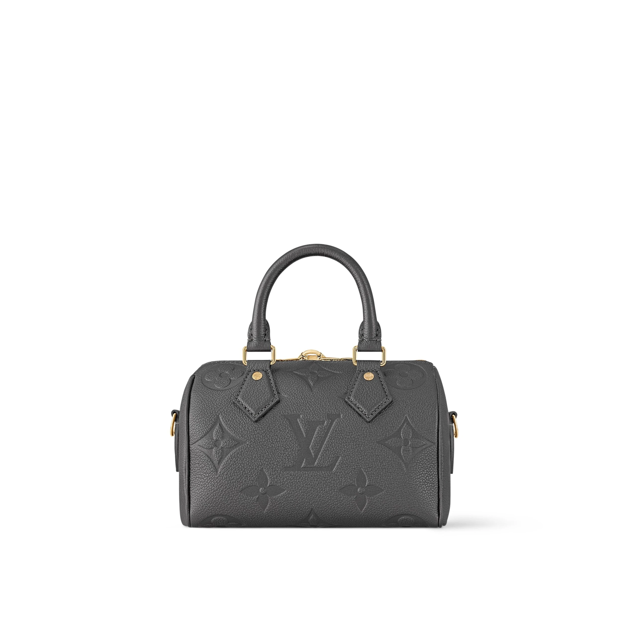 Replica bags lv Louis Vuitton M12013 Speedy Bandoulière 20 Gun metal