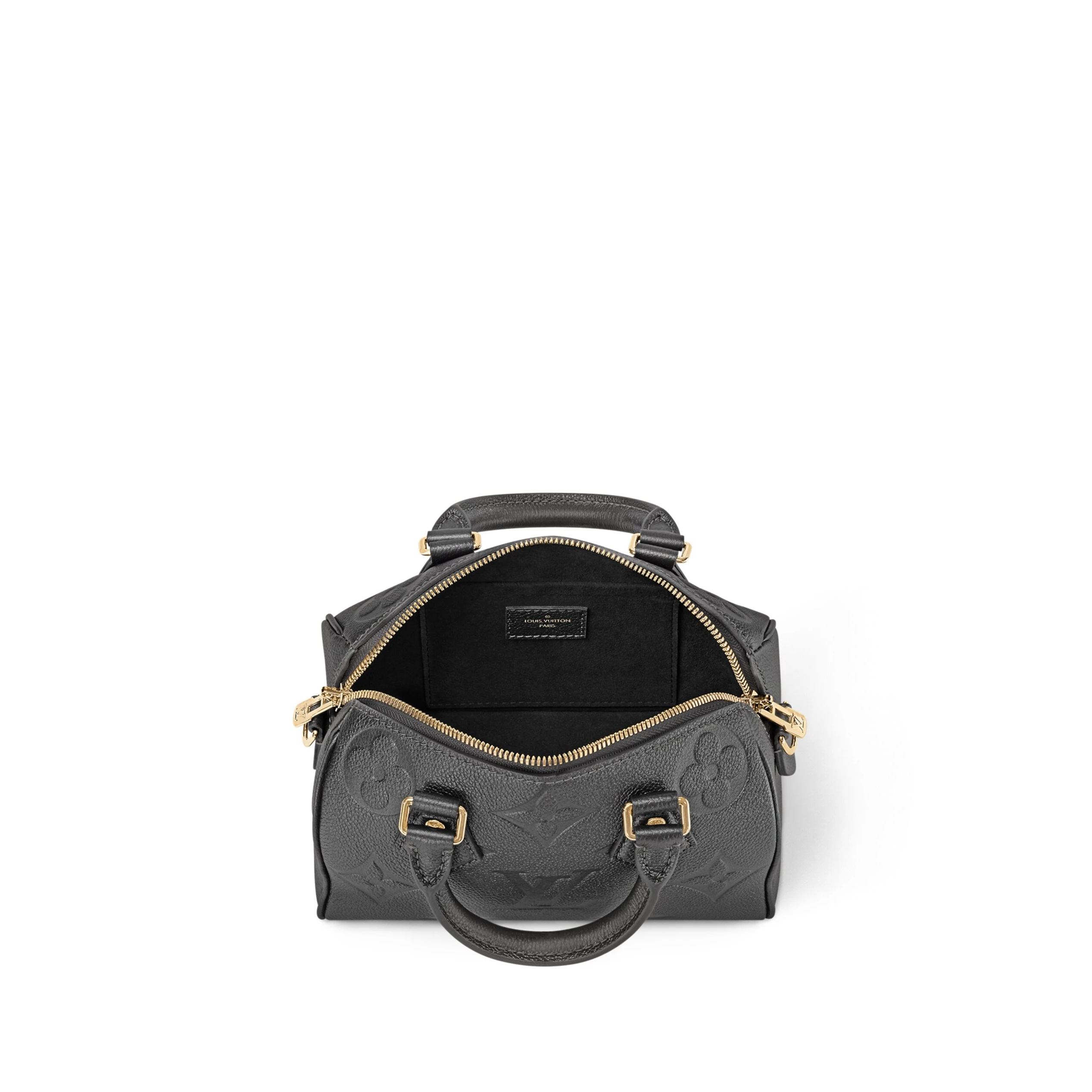 Replica bags lv Louis Vuitton M12013 Speedy Bandoulière 20 Gun metal