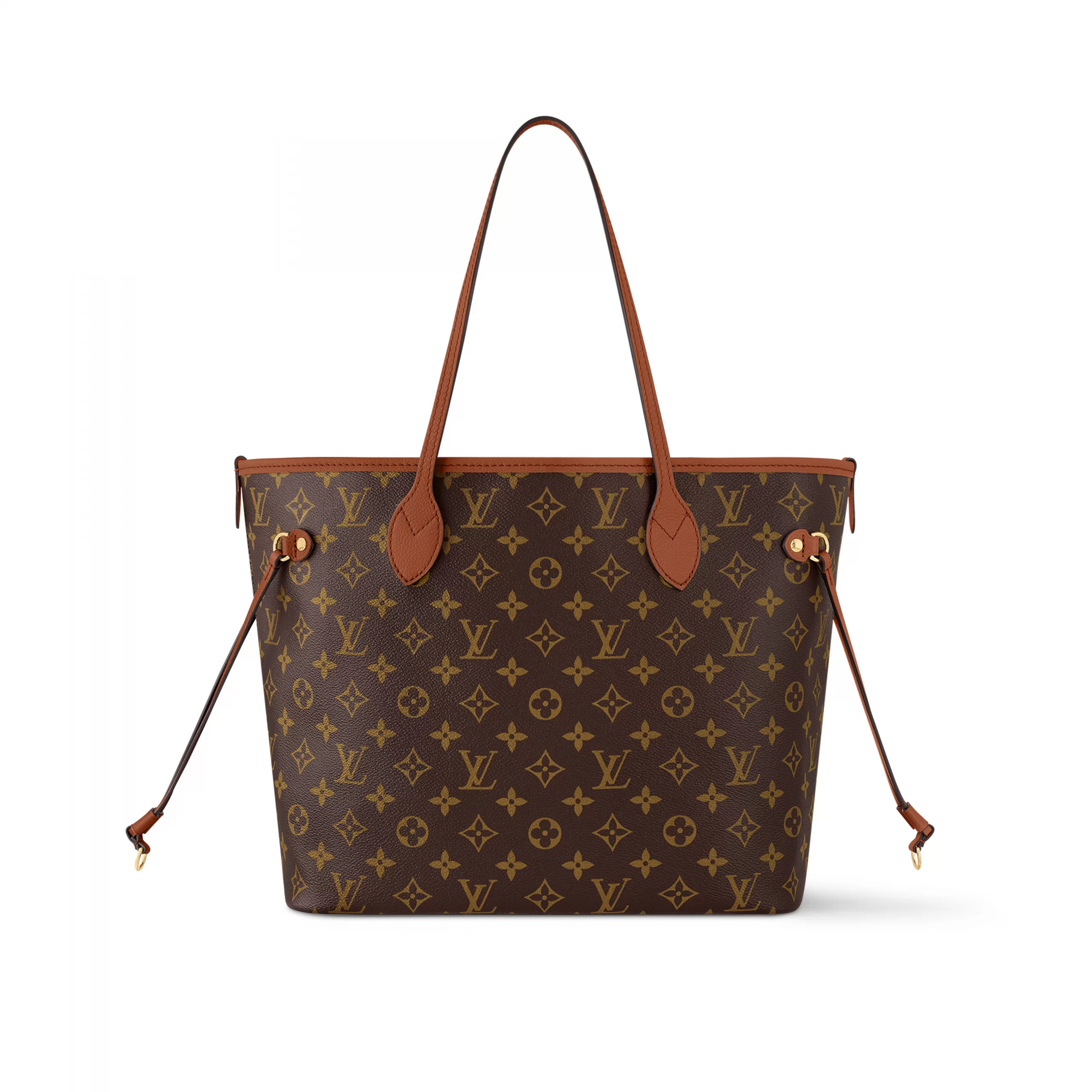 Top lv Louis Vuitton M12061 Neverfull Inside Out MM Tan