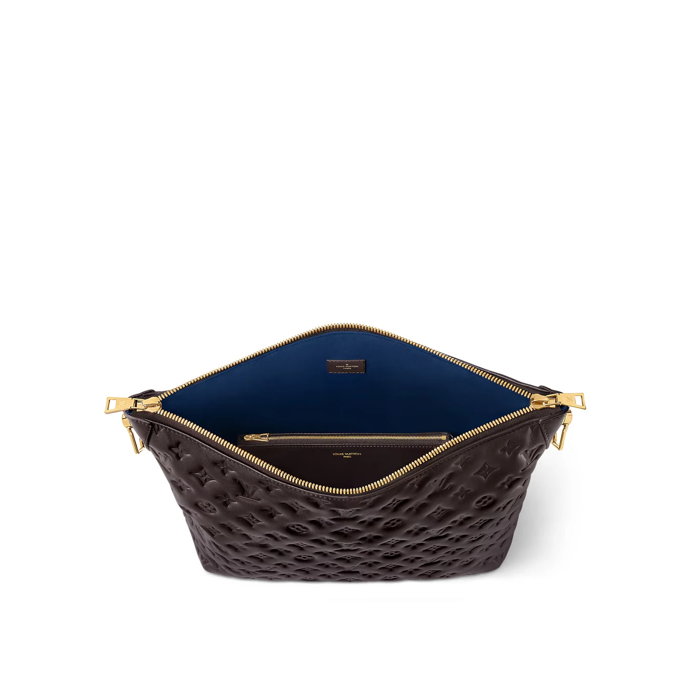 Top lv Louis Vuitton M12072 Coussin Hobo MM Chocolat