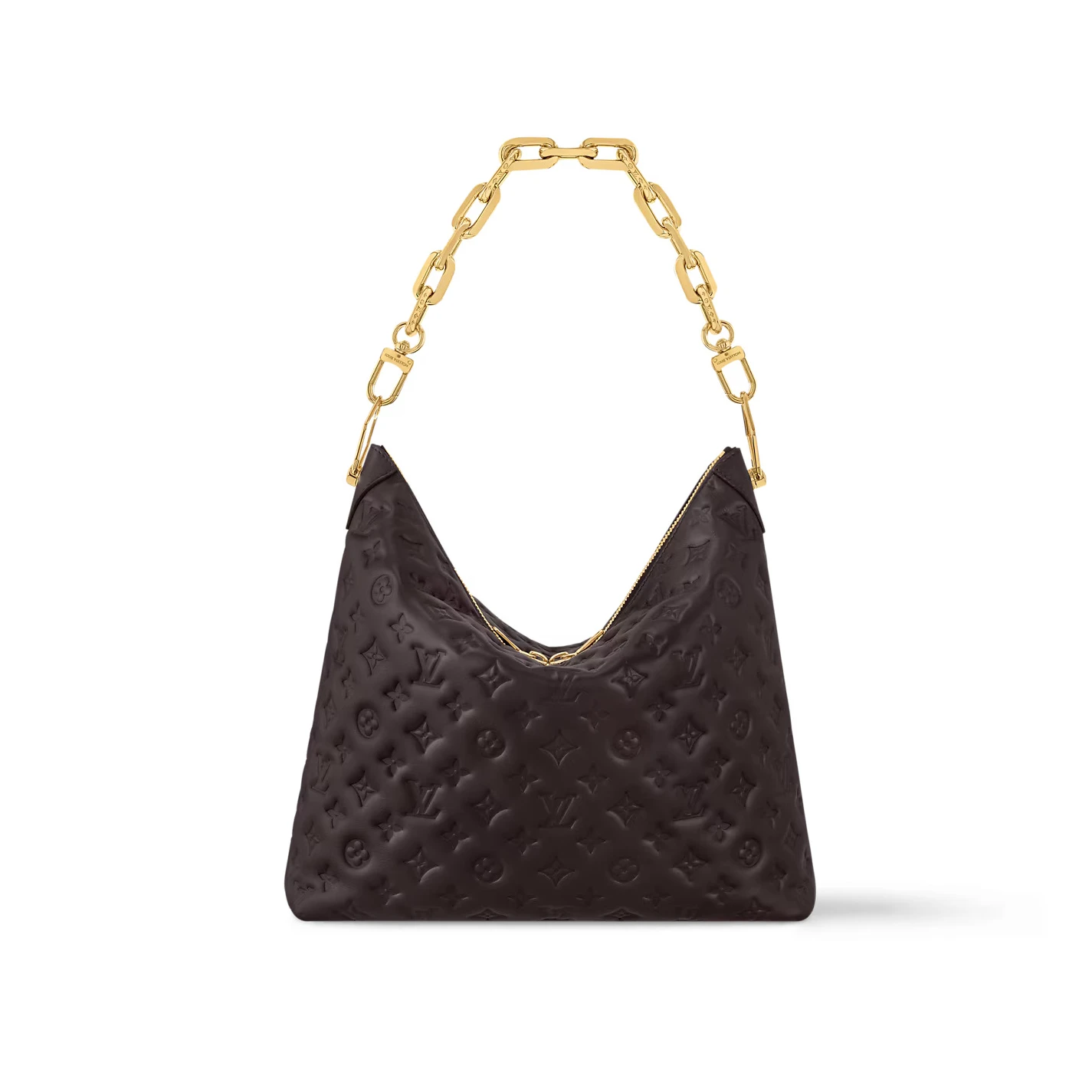 Louis Vuitton M12072 Coussin Hobo MM Chocolat