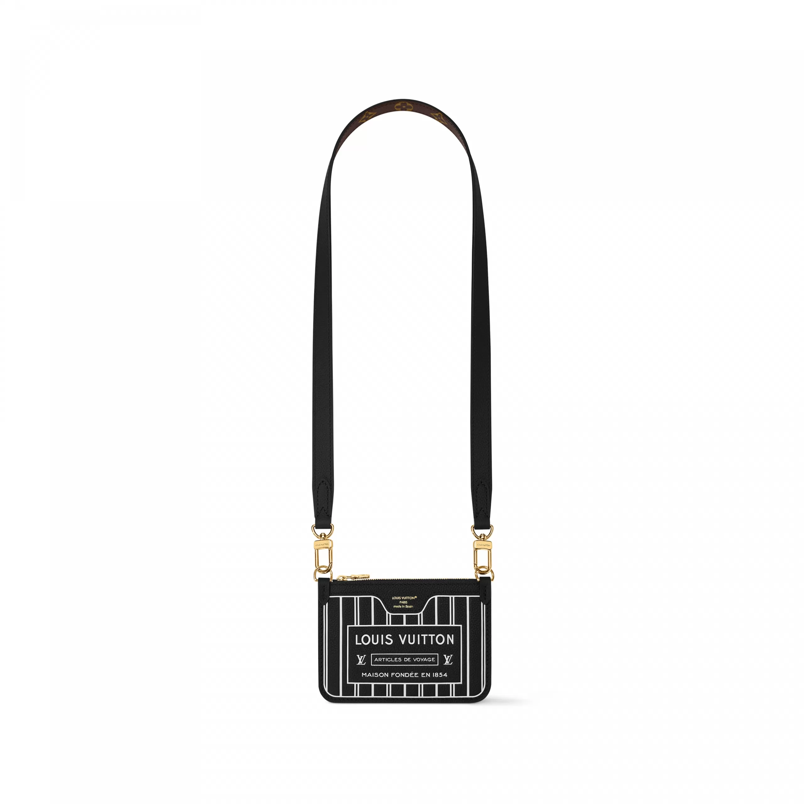 Louis vuitton locations Louis Vuitton M12099 Neverfull Bandoulière Inside Out BB Black