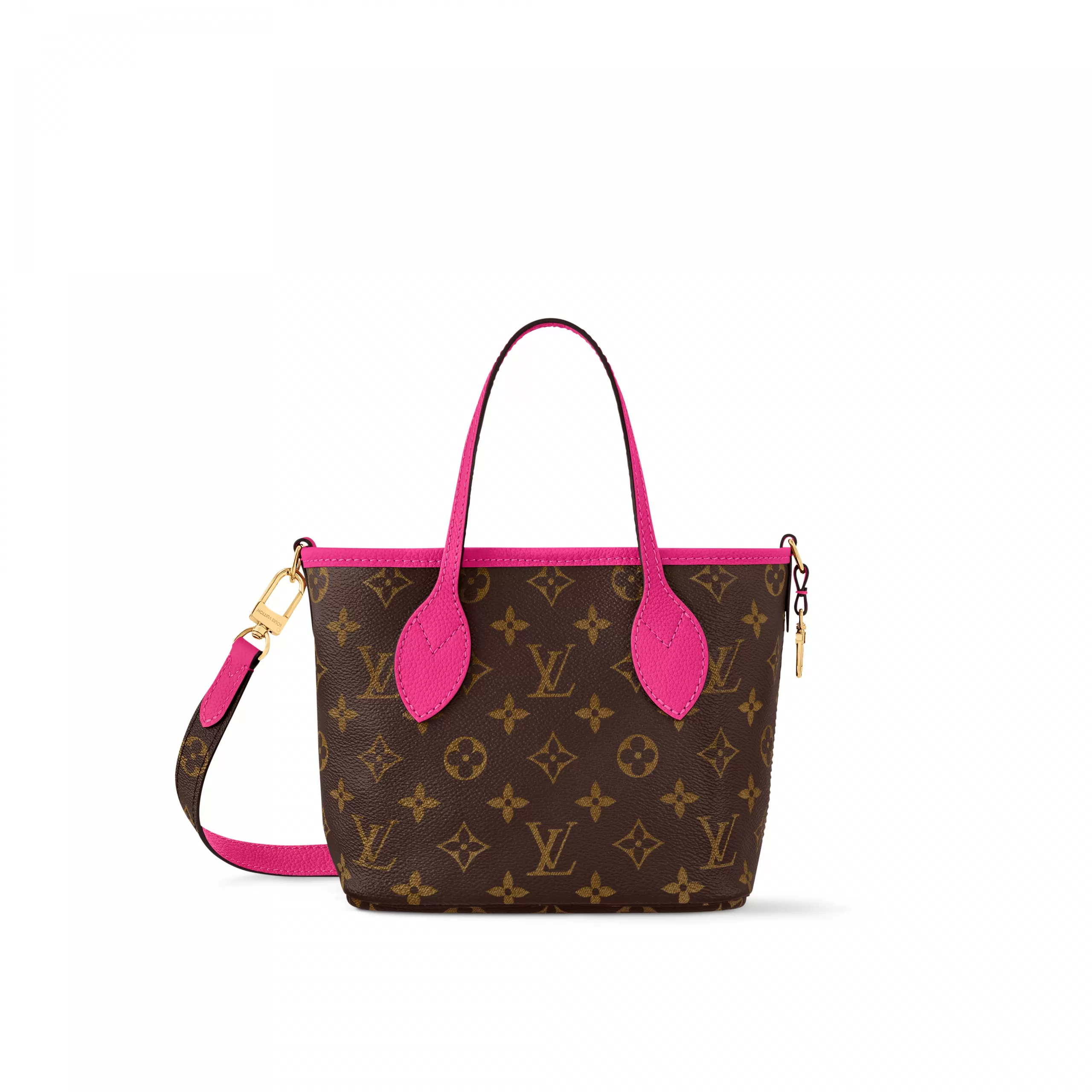 Louis vuitton locations Louis Vuitton M12106 Neverfull Bandoulière Inside Out BB Rose
