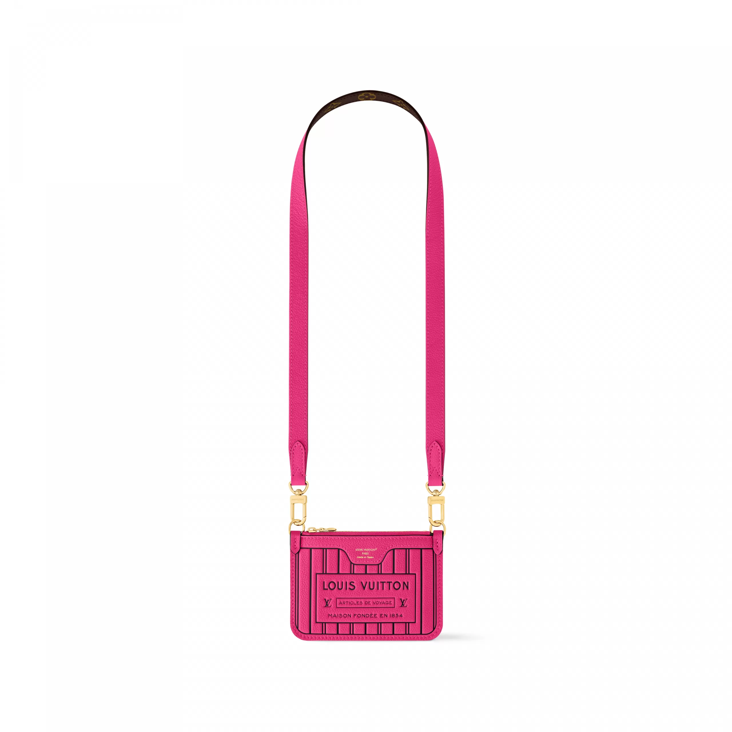 Louis vuitton locations Louis Vuitton M12106 Neverfull Bandoulière Inside Out BB Rose
