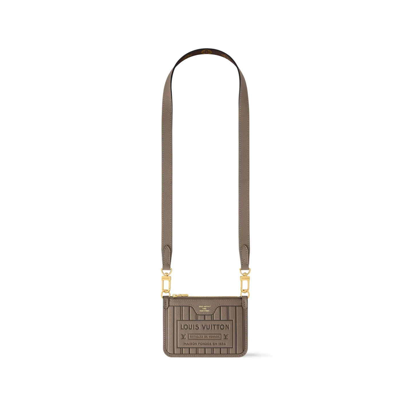 Lv belts replica Louis Vuitton M12109 Neverfull Bandoulière Inside Out BB Dark Fango