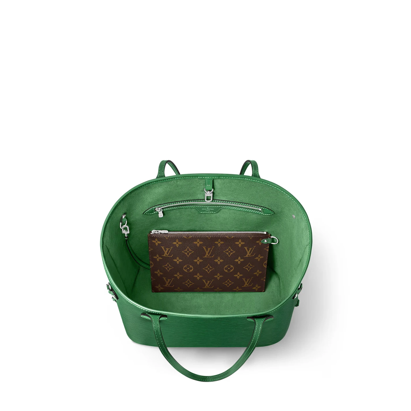 Replica bag Louis Vuitton M12195 Neverfull MM Borneo Green