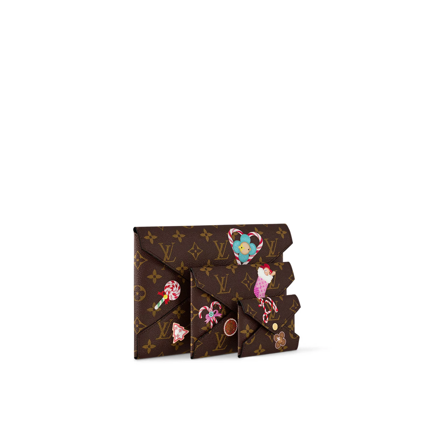 Replica bags Louis Vuitton M12203 EARLY ACCESS Kirigami Pochette Candy Red