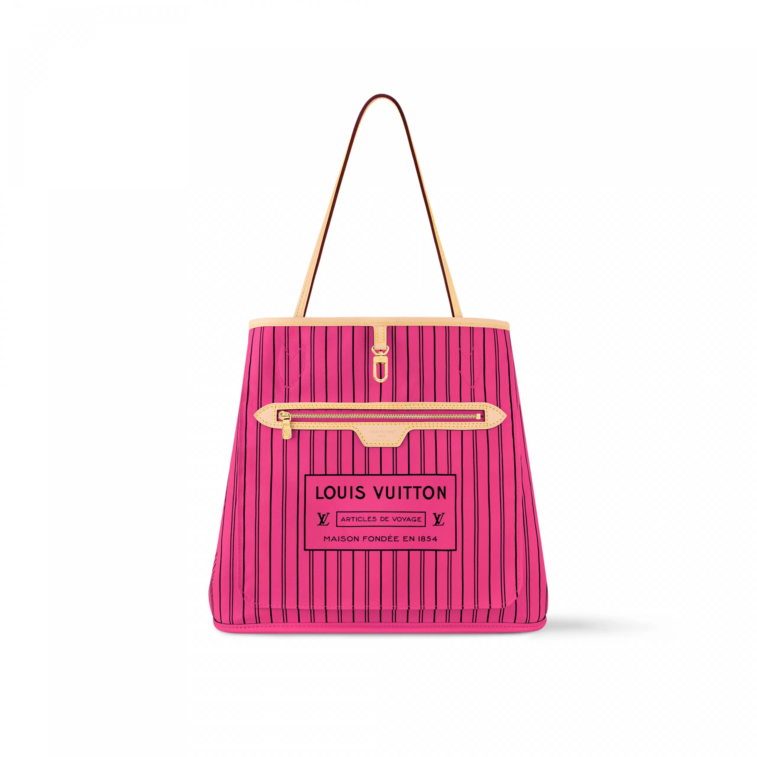 Lv belts replica Louis Vuitton M12257 Neverfull Bandoulière Inside Out MM MMonogram Rose Pondichery