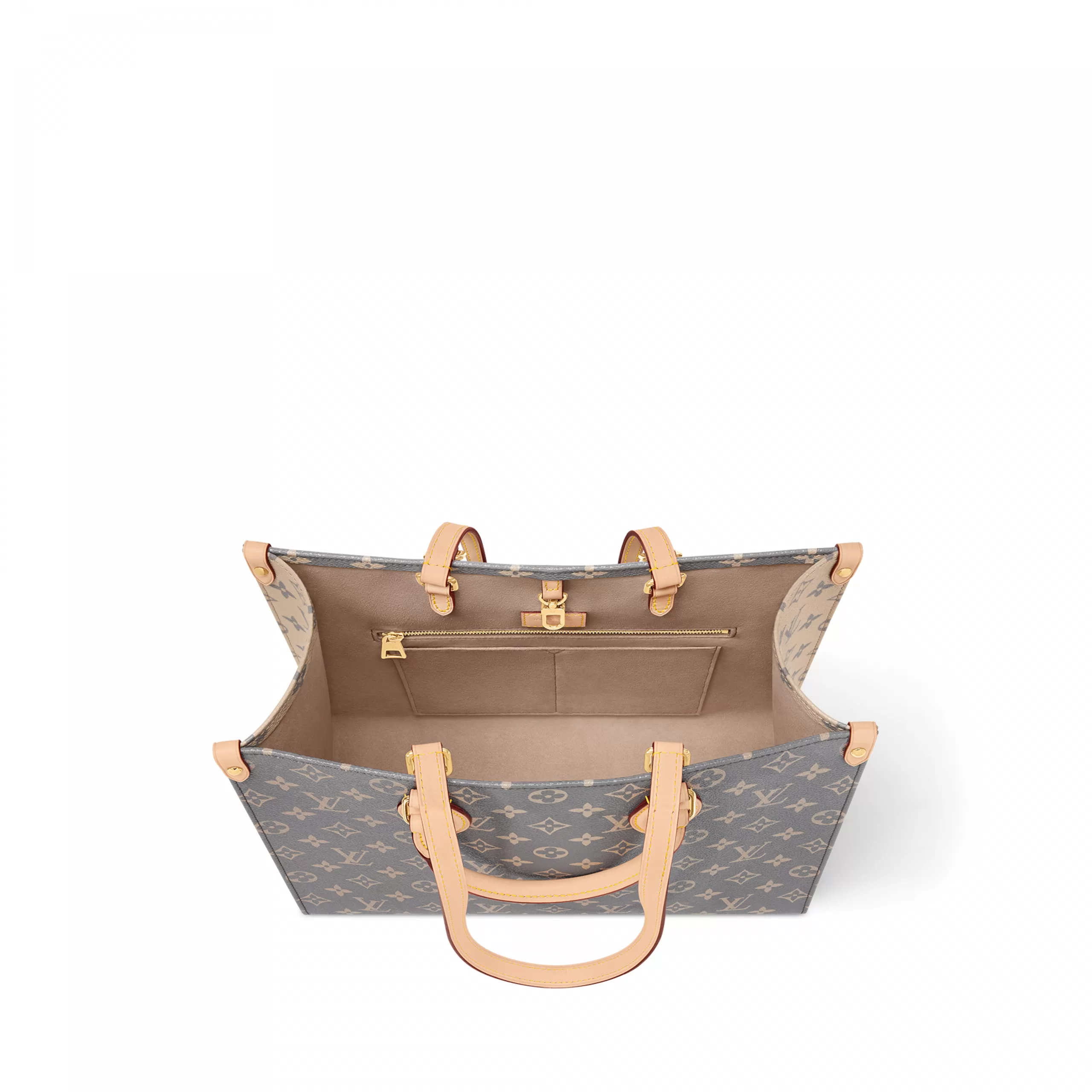 Lv belts replica Louis Vuitton M12415 OnTheGo MM Trianon Gray