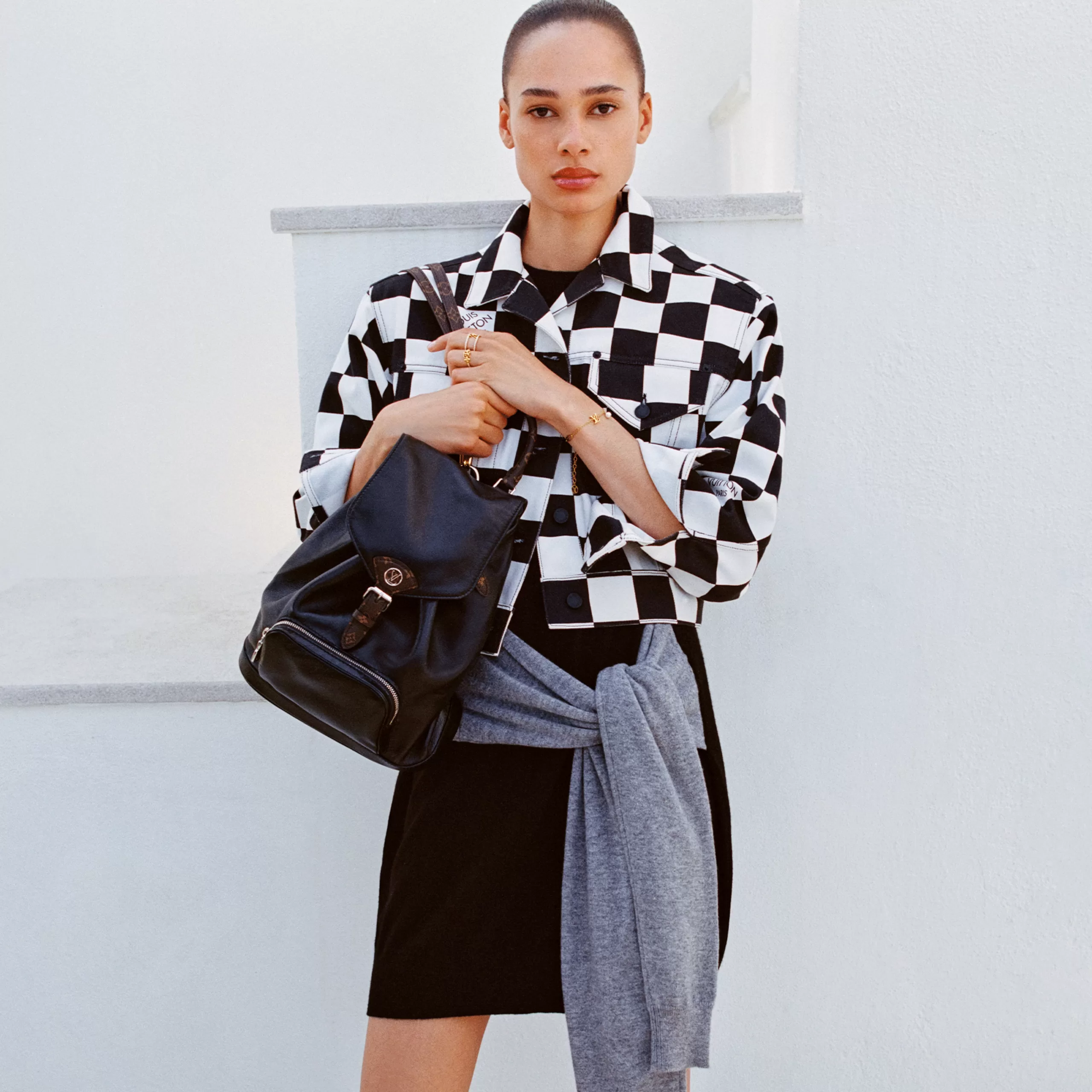 Replica bags Louis Vuitton M12587 Montsouris PM Black